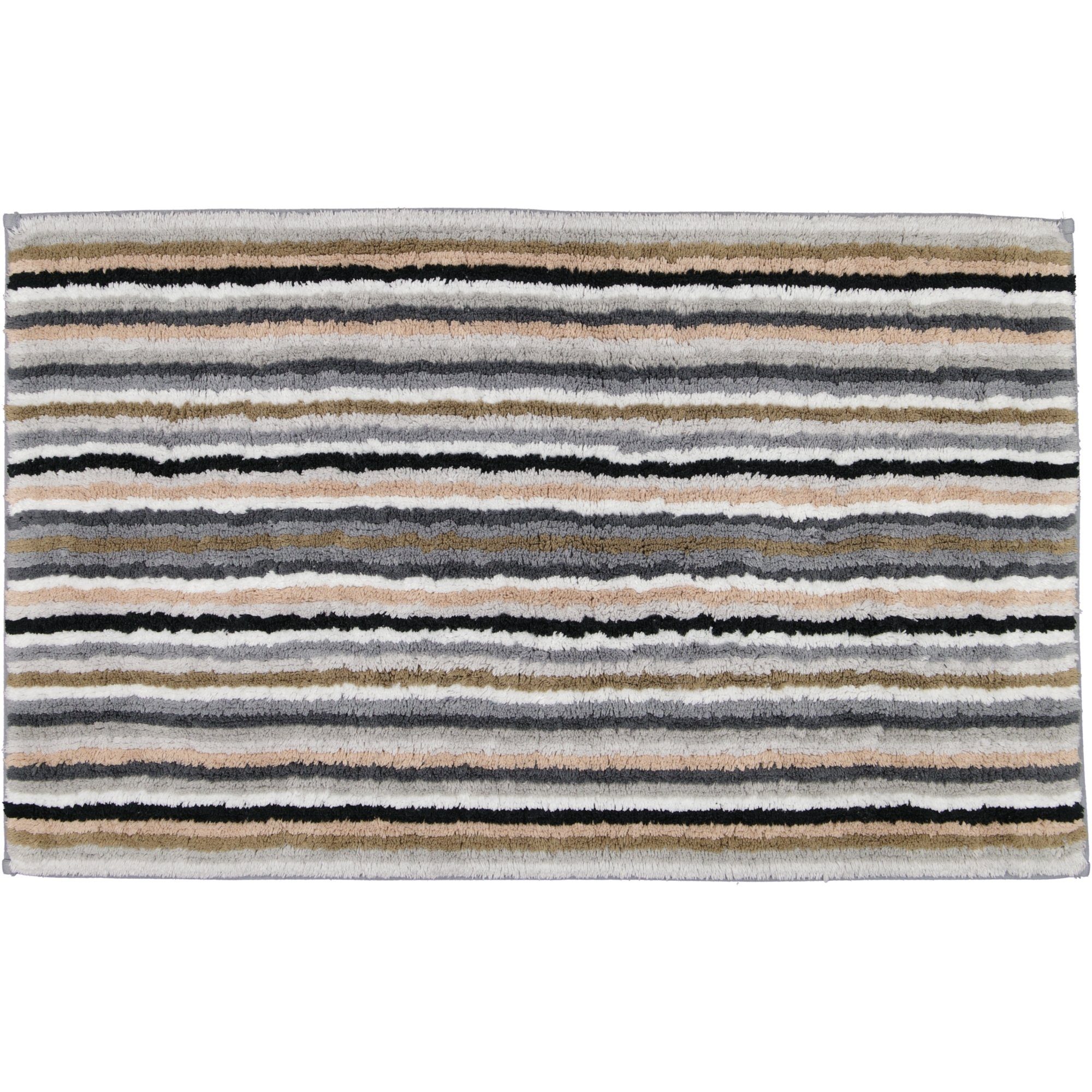 Cawö Home Badematte Life Style 7048, 100% Baumwolle, Wendeteppich