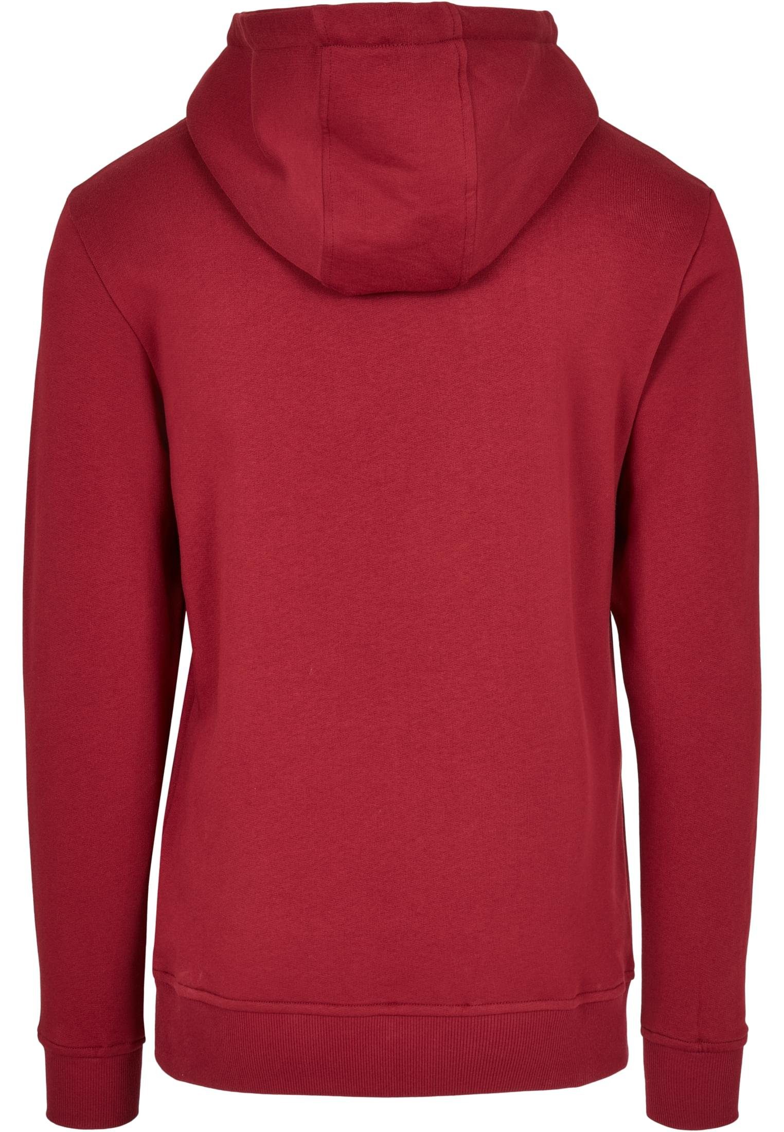 Herren burgundy Hoody (1-tlg) Sweater URBAN Basic Organic CLASSICS