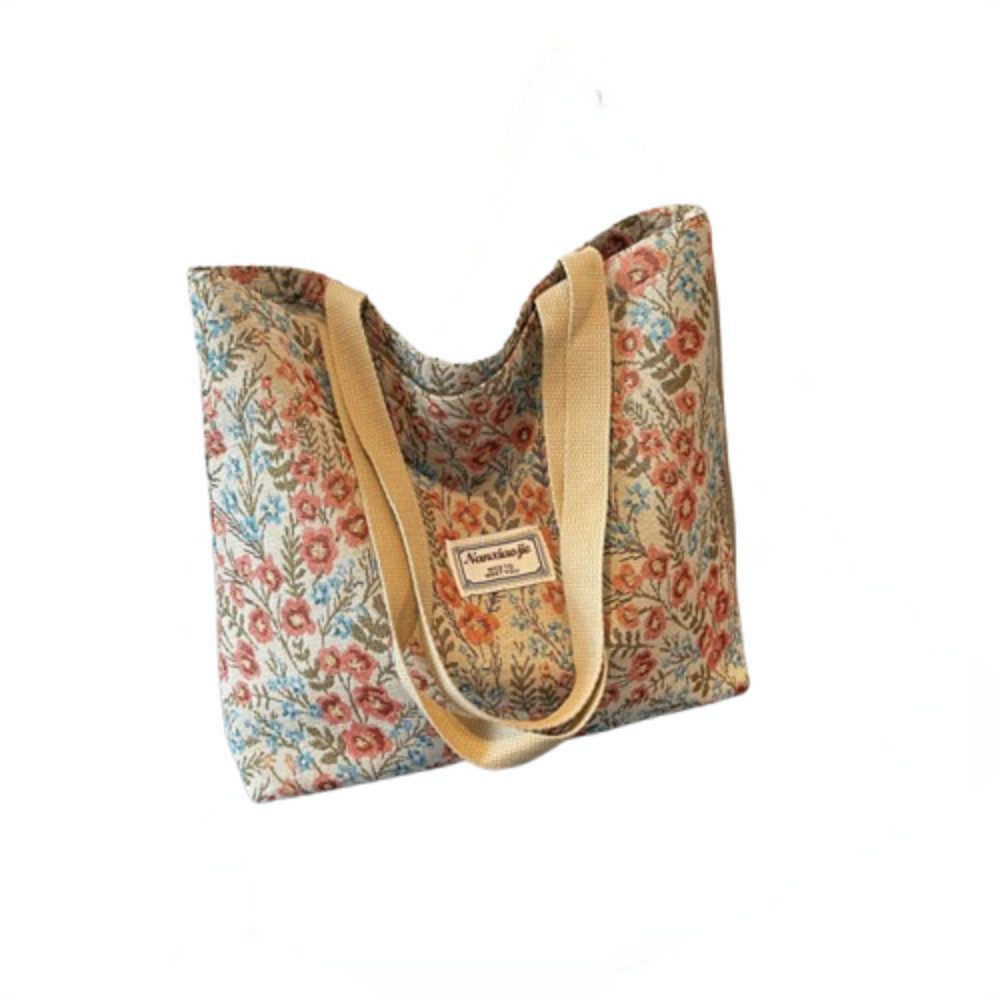 Blusmart Schultertasche Canvas-Tasche mit großem Fassungsvermögen (Schulter günstig online kaufen