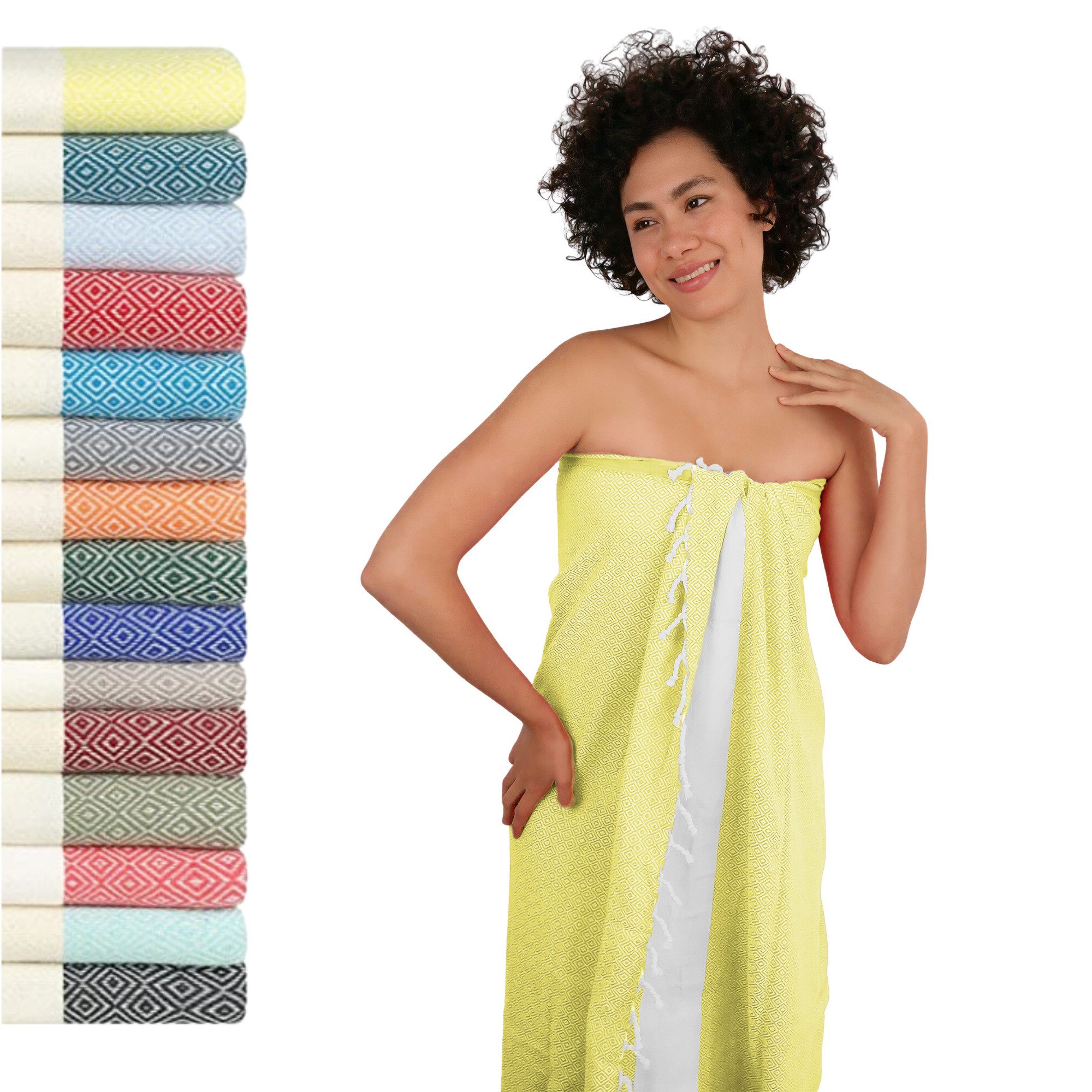 furora HOLIDAY Saunatuch Saunahandtuch Saunatuch Damen günstig online kaufen