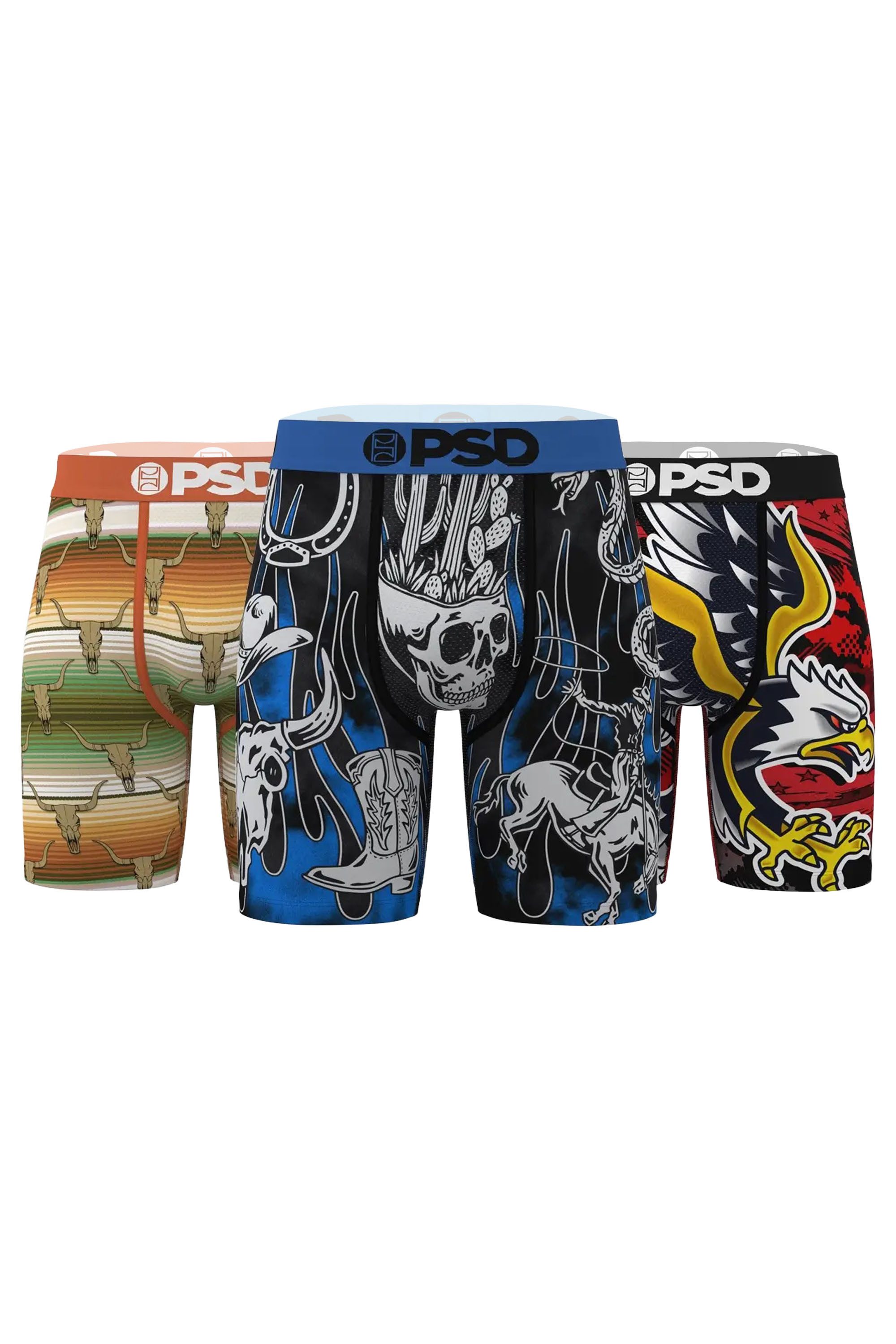 Boxershorts 3 PACK RODEO Herren