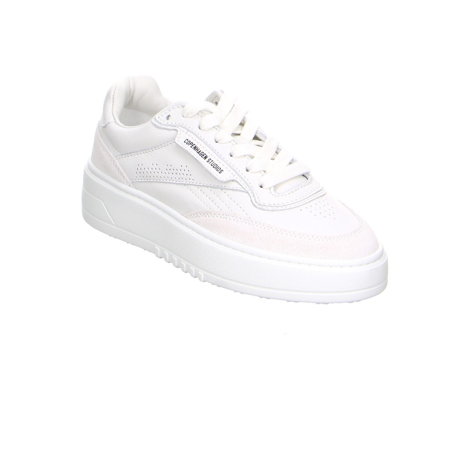 Copenhagen Studios Copenhagen Cph489 White Leder Schnürschuhe weiss Schnürs günstig online kaufen