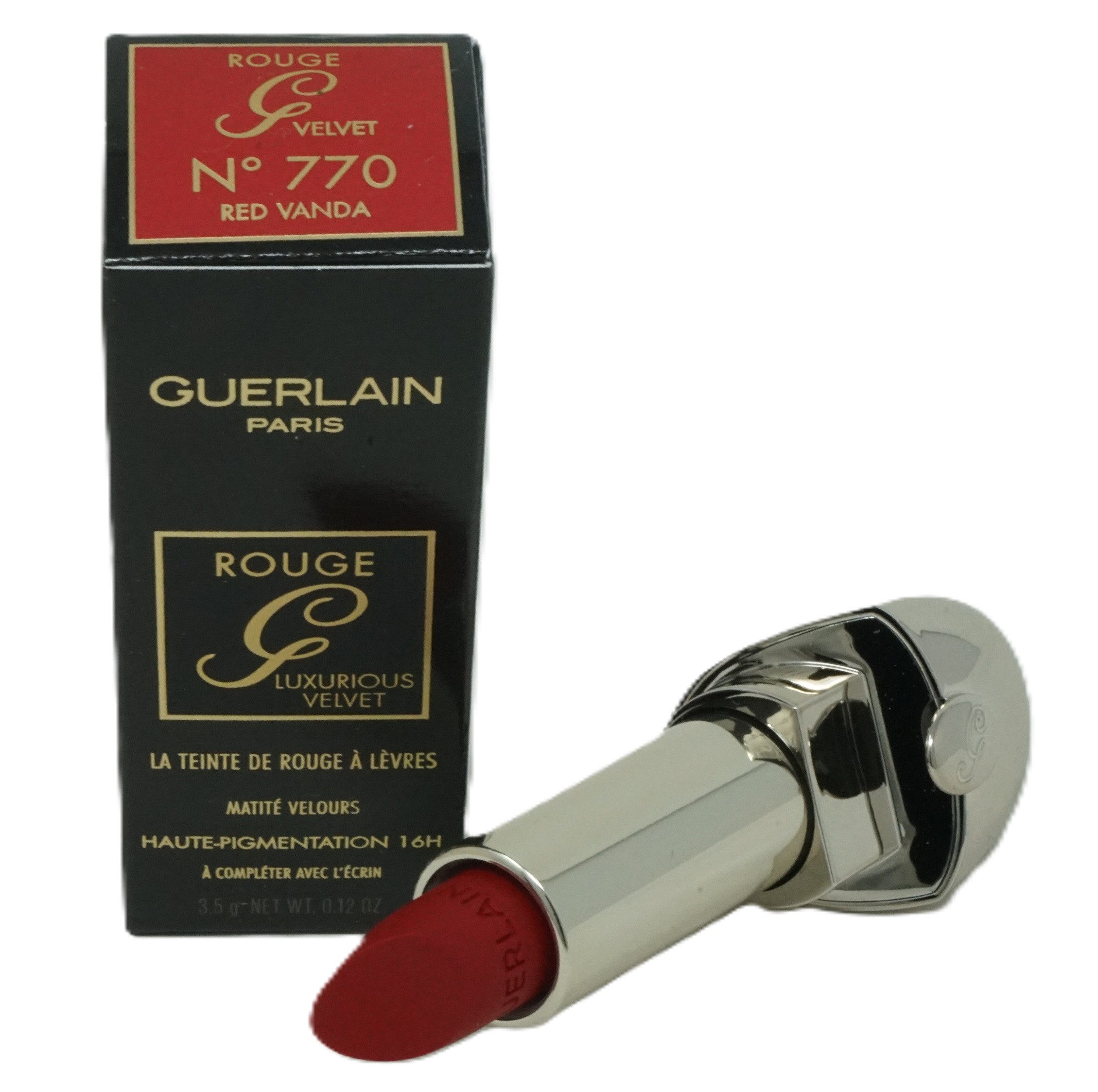 GUERLAIN Lippenstift Guerlain Rouge G Luxurious Lippenstift Wine Red
