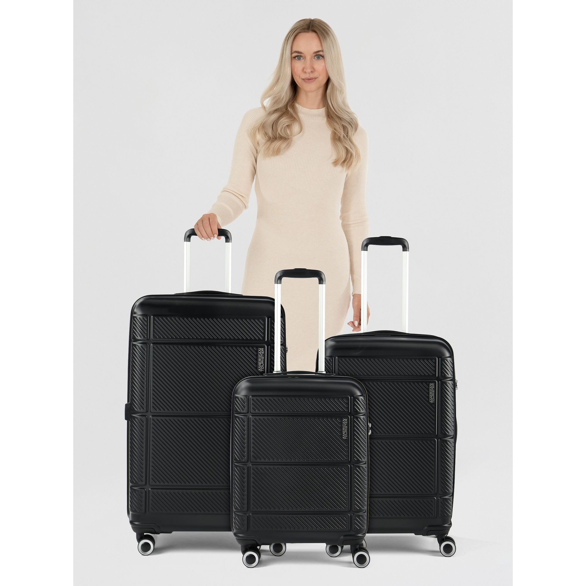 American Tourister® Trolleyset Speedplay, 4 Rollen, (3-teilig, 3 tlg), ABS günstig online kaufen