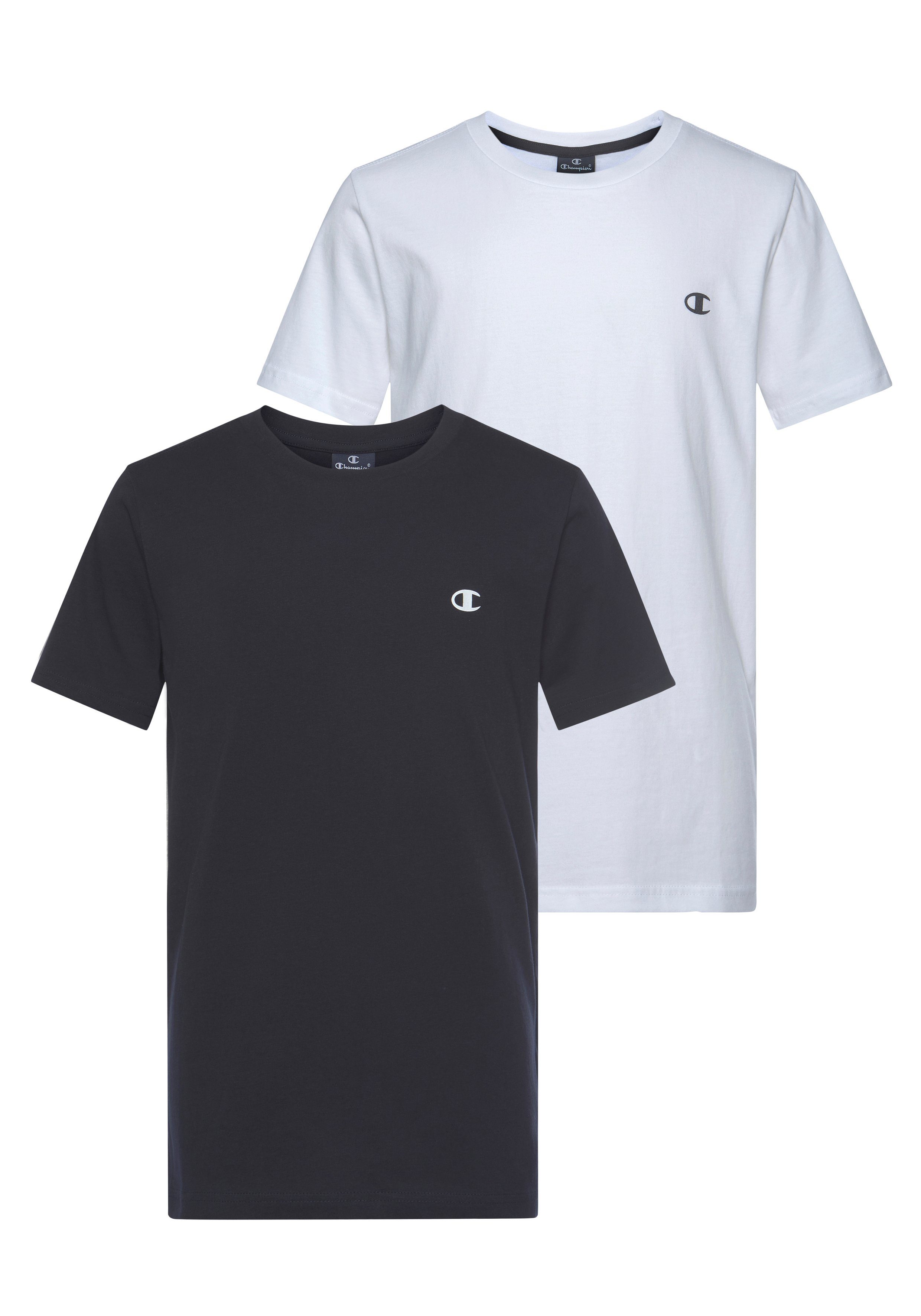 Champion T-Shirt »2 PACK CREW-NECK TEE« (Packung, 2-tlg) online kaufen |  OTTO