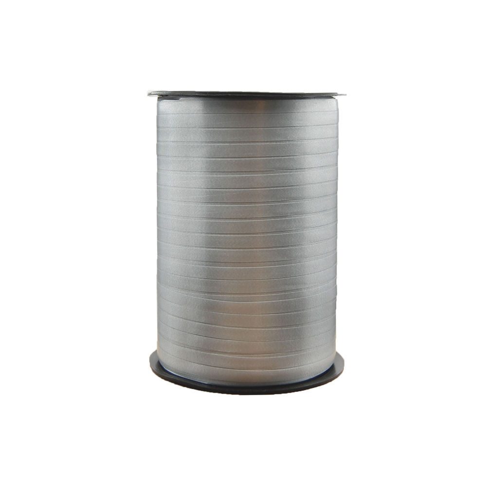 Goldina Loy GmbH + Co KG Geschenkband Geschenkband Polyband 5mm/500m Silber 05