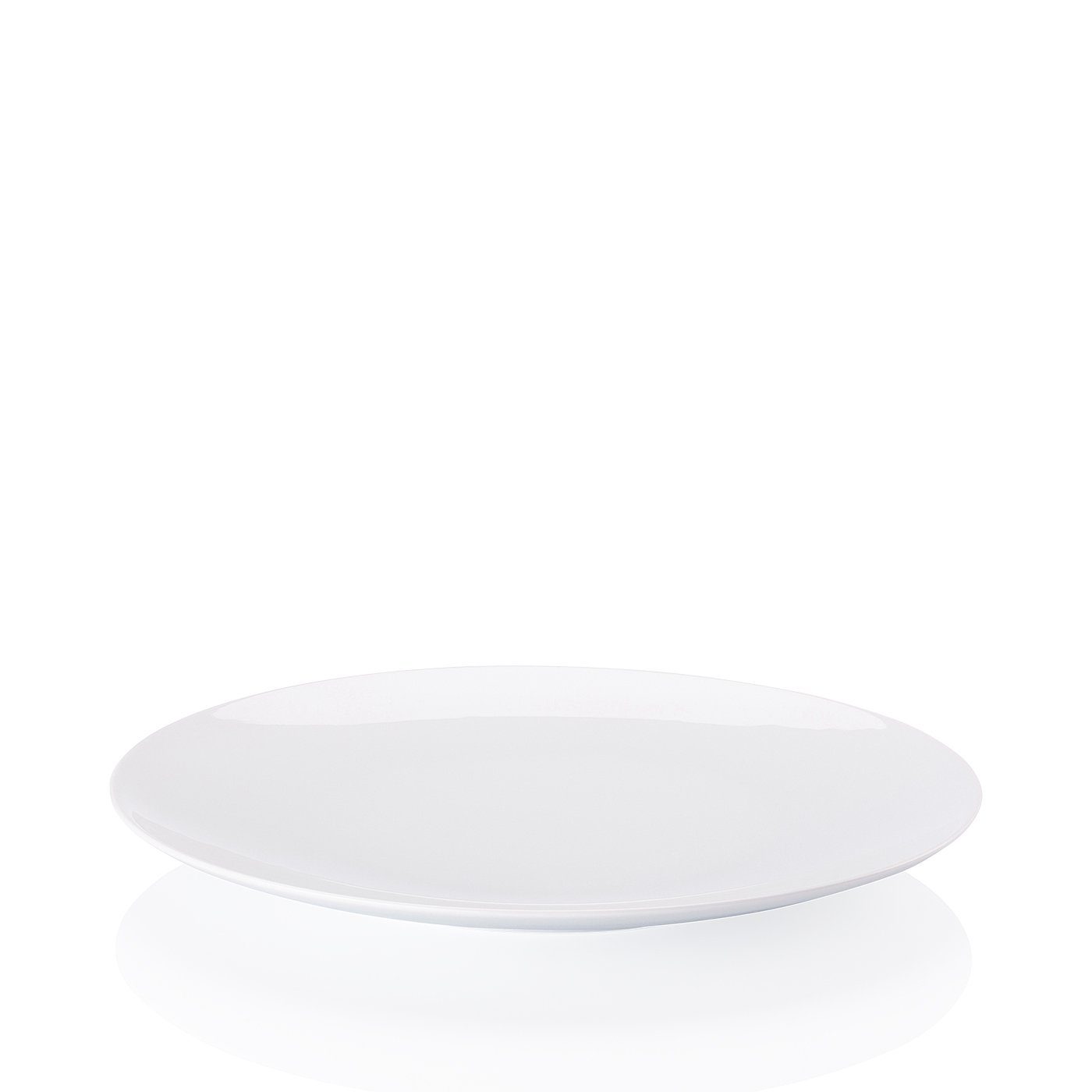 ARZBERG Servierplatte WHITE Porzellan, rund cm, (1-tlg) 1382, 31 FORM Platte