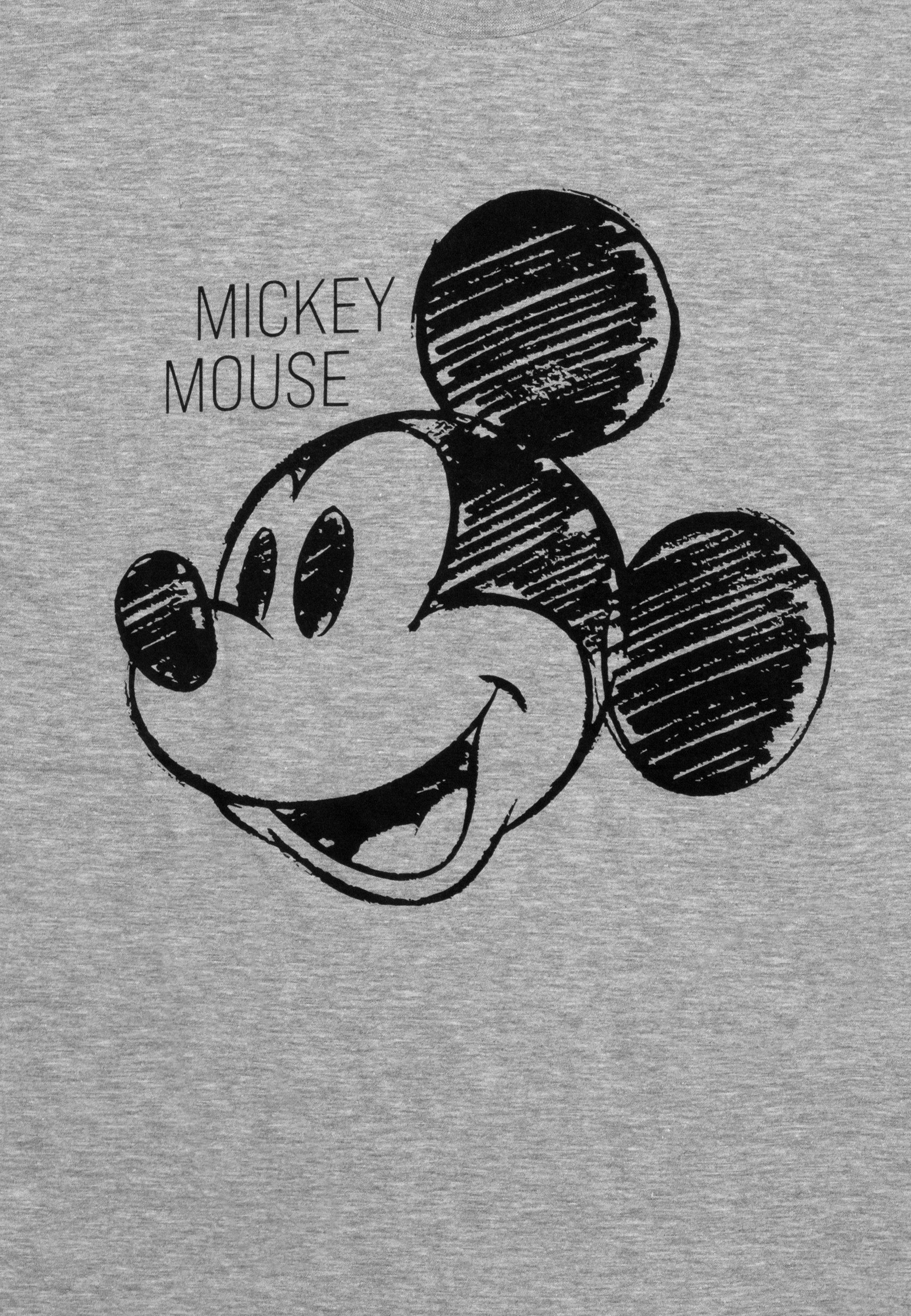 United Labels® Schlafanzug Disney Mickey Mouse Schlafanzug Pyjama Set Kurzarm Shorts Hose