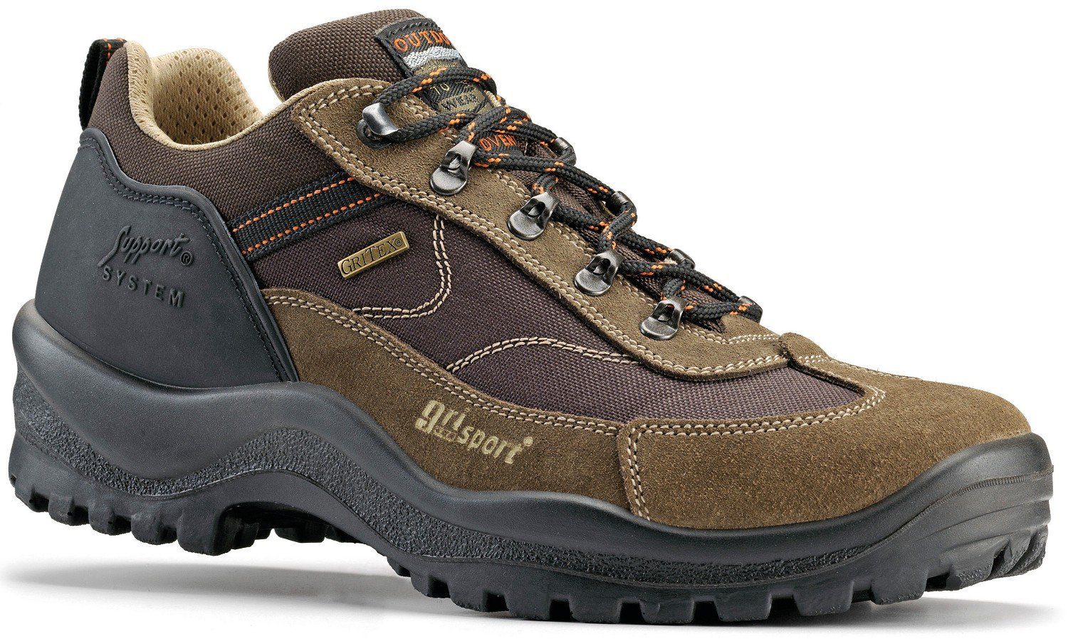 Veloursleder Jagdschuh Outdoorschuh "Gröden" Grisport Halbschuh NEU wasserabweisend