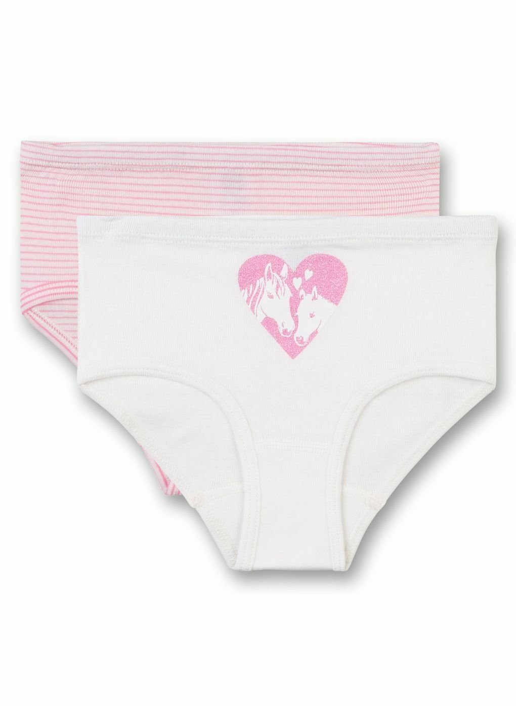 Sanetta HipSlip Confezione Doppia - Slip Bambine In Cotone Bio GOTS, Confezione Da 2 Pezzi - Foto 9