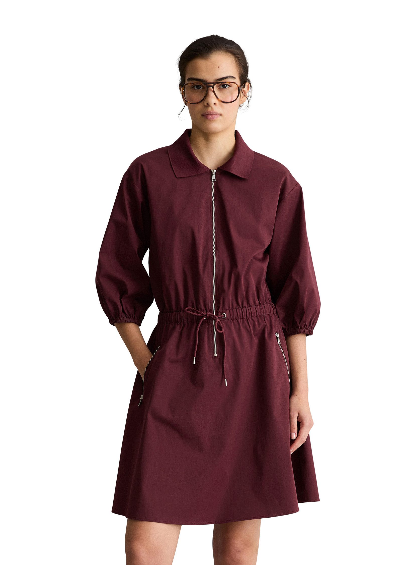 Marc O'Polo DENIM Minikleid aus Organic-Cotton-Mix-Stretch