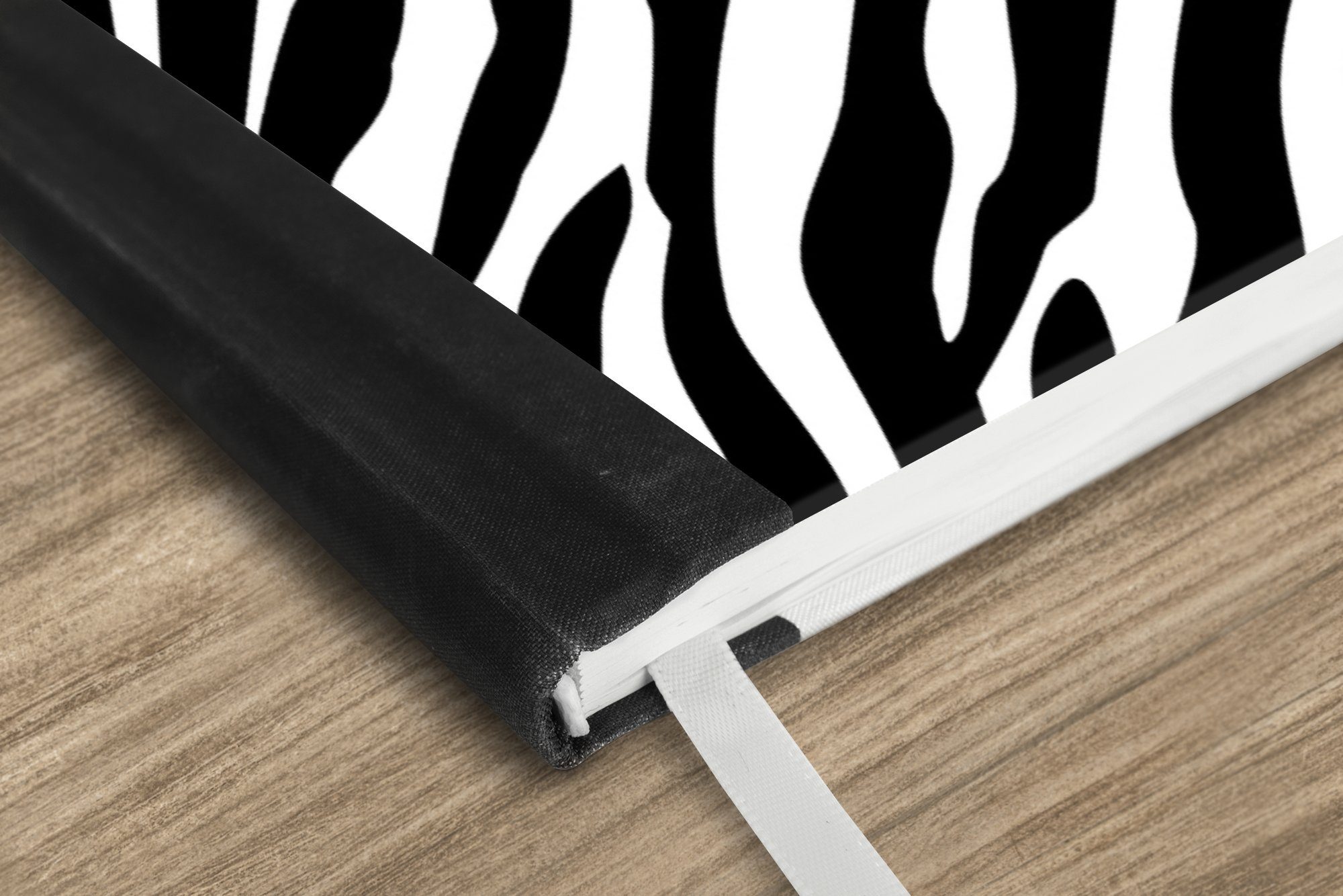 Thumbnail - MuchoWow Notizbuch Tiere - Zebra - Gestaltung, Notebook, Notizblock a5, Tagebuch, Journal Liniert