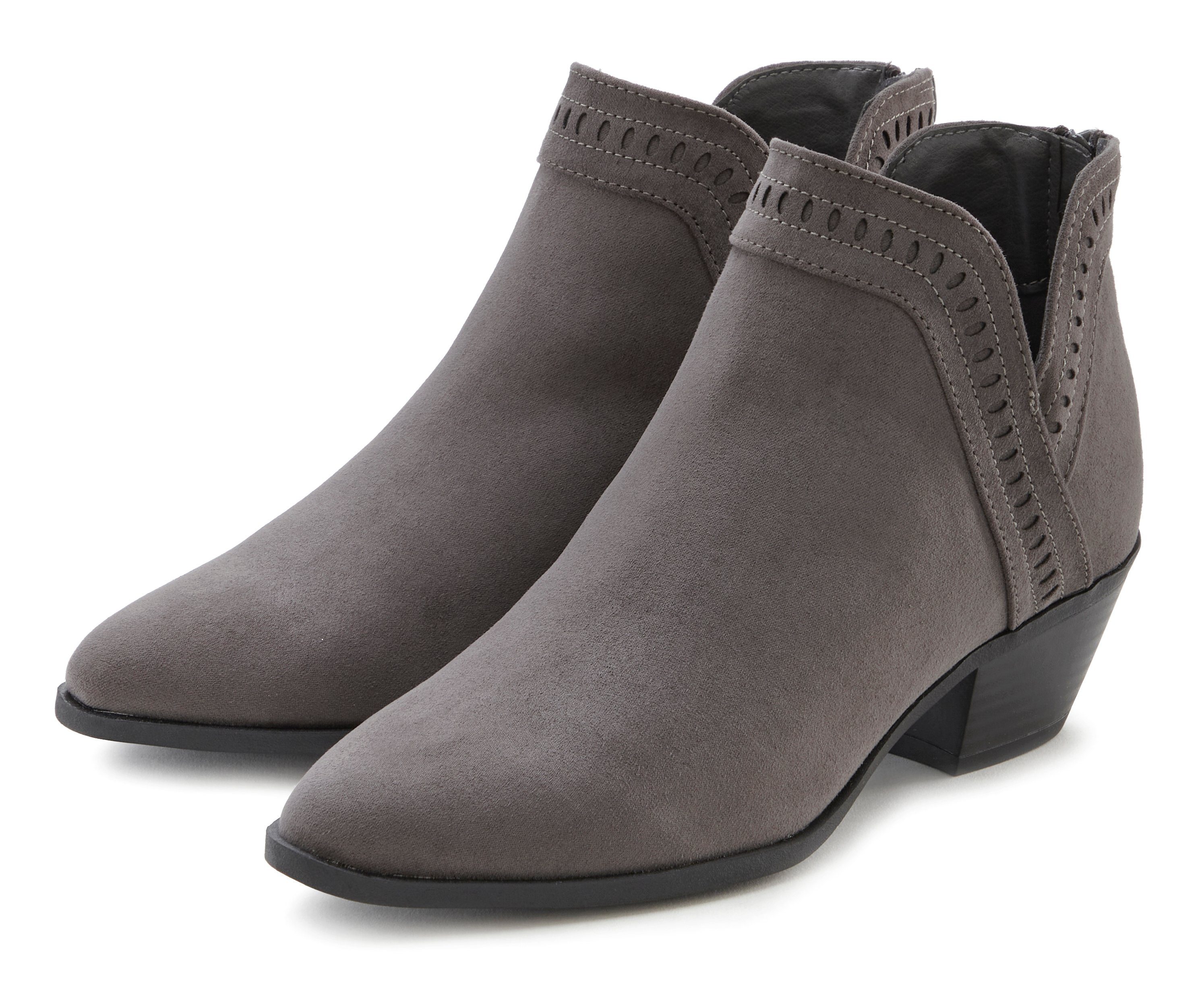 LASCANA Cowboy Stiefelette Cowboy Boots, Western günstig online kaufen