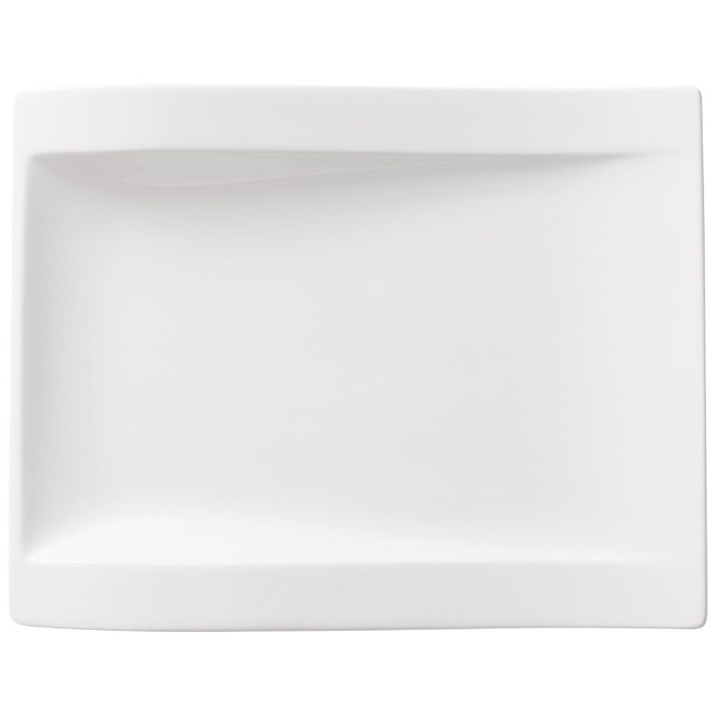 Villeroy & Boch Frühstücksteller NewWave rechteckiger Frühstücksteller 26 x 20 cm, (1 St)