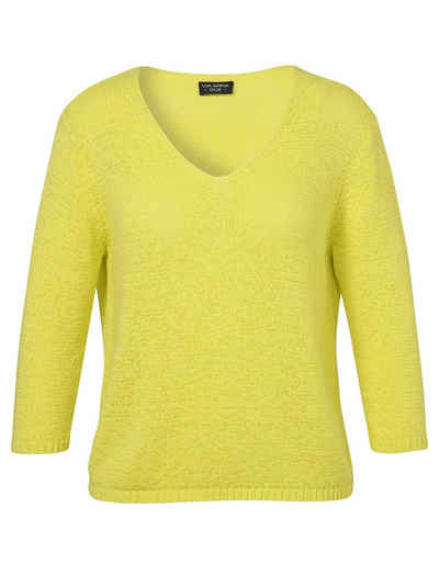 VIA APPIA DUE Strickpullover in unifarbenem Stil