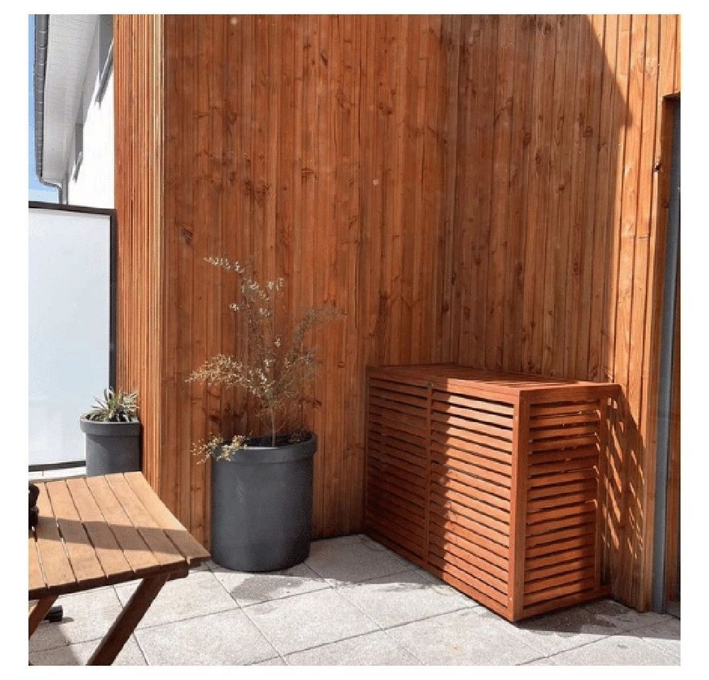 Thumbnail - DECO Clim Wärmepumpen-Verkleidung DECOCLIM Klimaanlagen Wärmepumpen Abdeckung Schutzverkleidung Holz, Decoclim, Abdeckun...