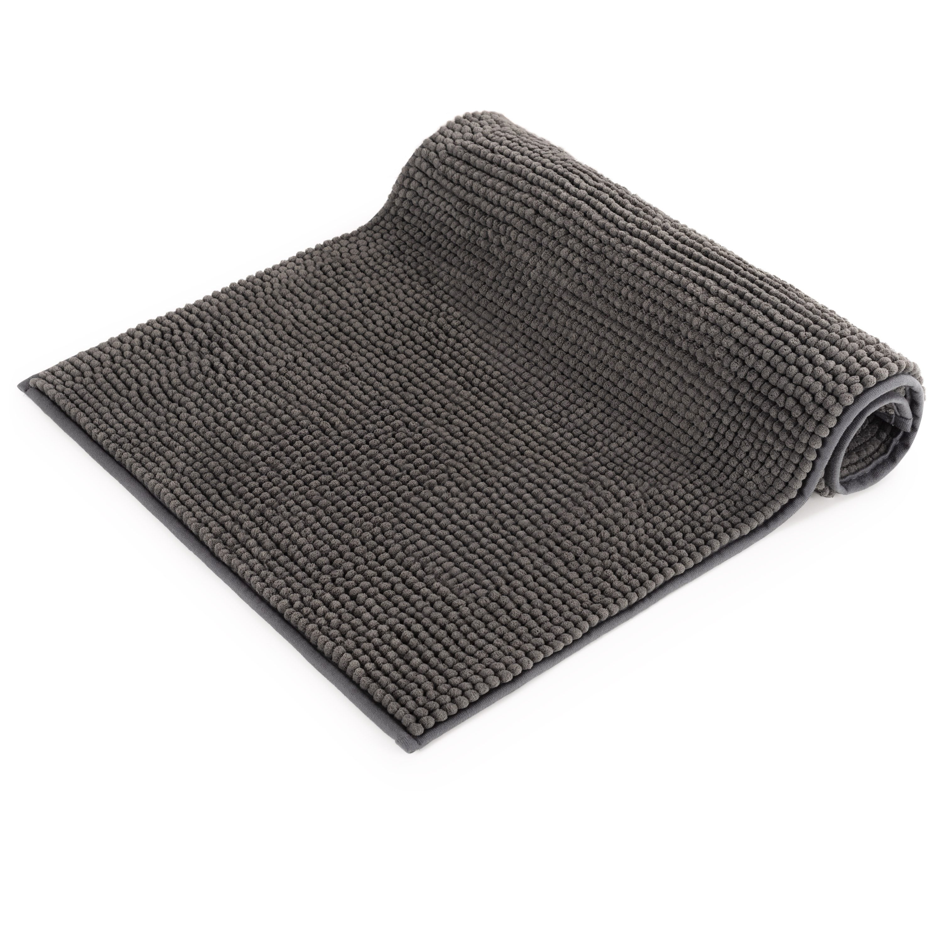 Blumtal Badematte Chenille weicher Badezimmerteppich, strapazierfähig, ruts günstig online kaufen