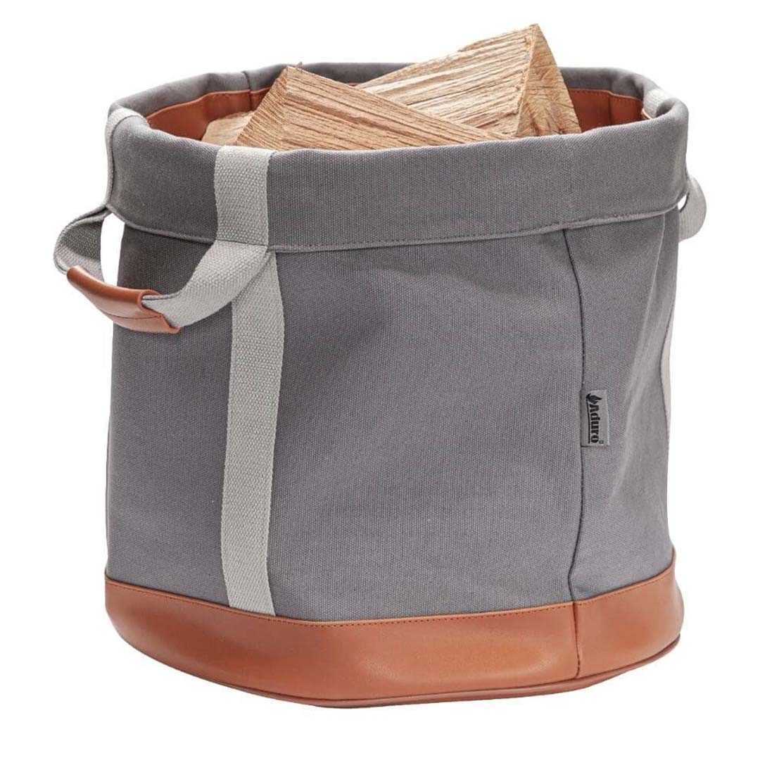 ADURO Kaminholzkorb Holztasche Aduro Proline grau