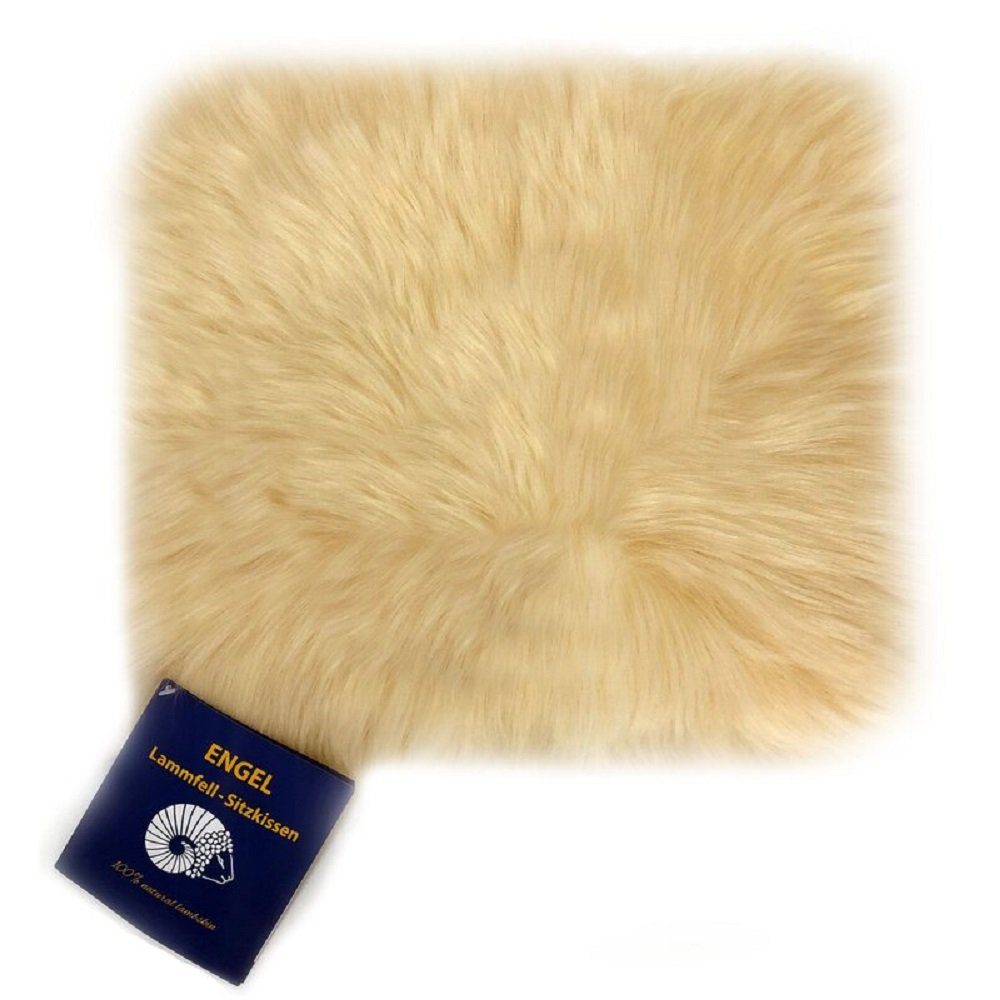 Mein Style Fellkissen Sitzfell Lammfellkissen Merino quadratisch 45cm x 45cm