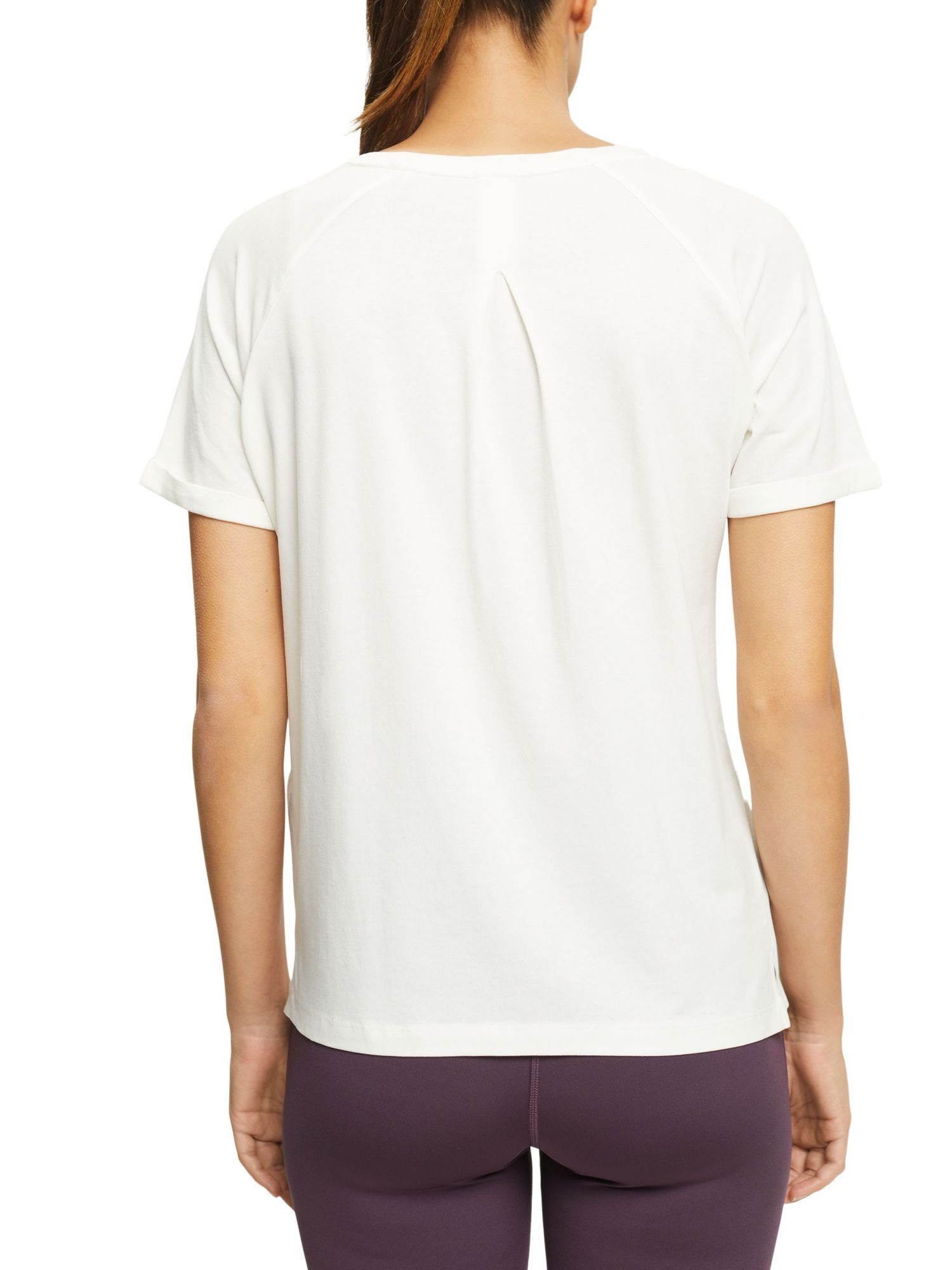 esprit (1-tlg) T-Shirt Front-Print T-Shirt mit OFF WHITE sports