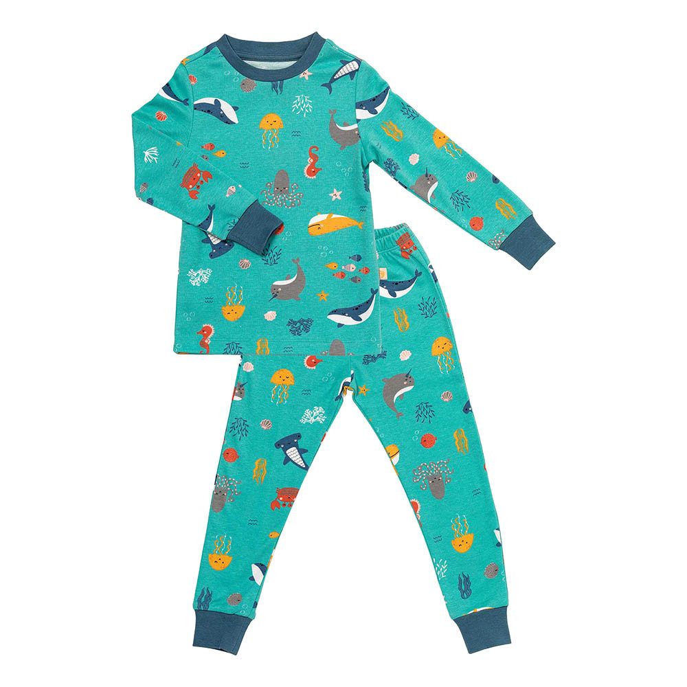 Schlummersack Pyjama Kinder-Pyjama aus Bio Baumwolle