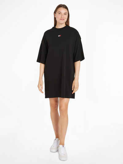 Tommy Jeans Shirtkleid TJW BADGE TEE DRESS mit Tommy Jeans Flagge