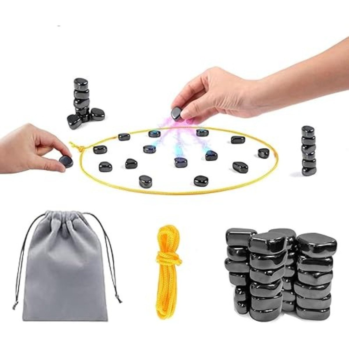 COFI 1453 Lernspielzeug Magnetstein-Spiel für Kinder und Erwachsene Magnet günstig online kaufen