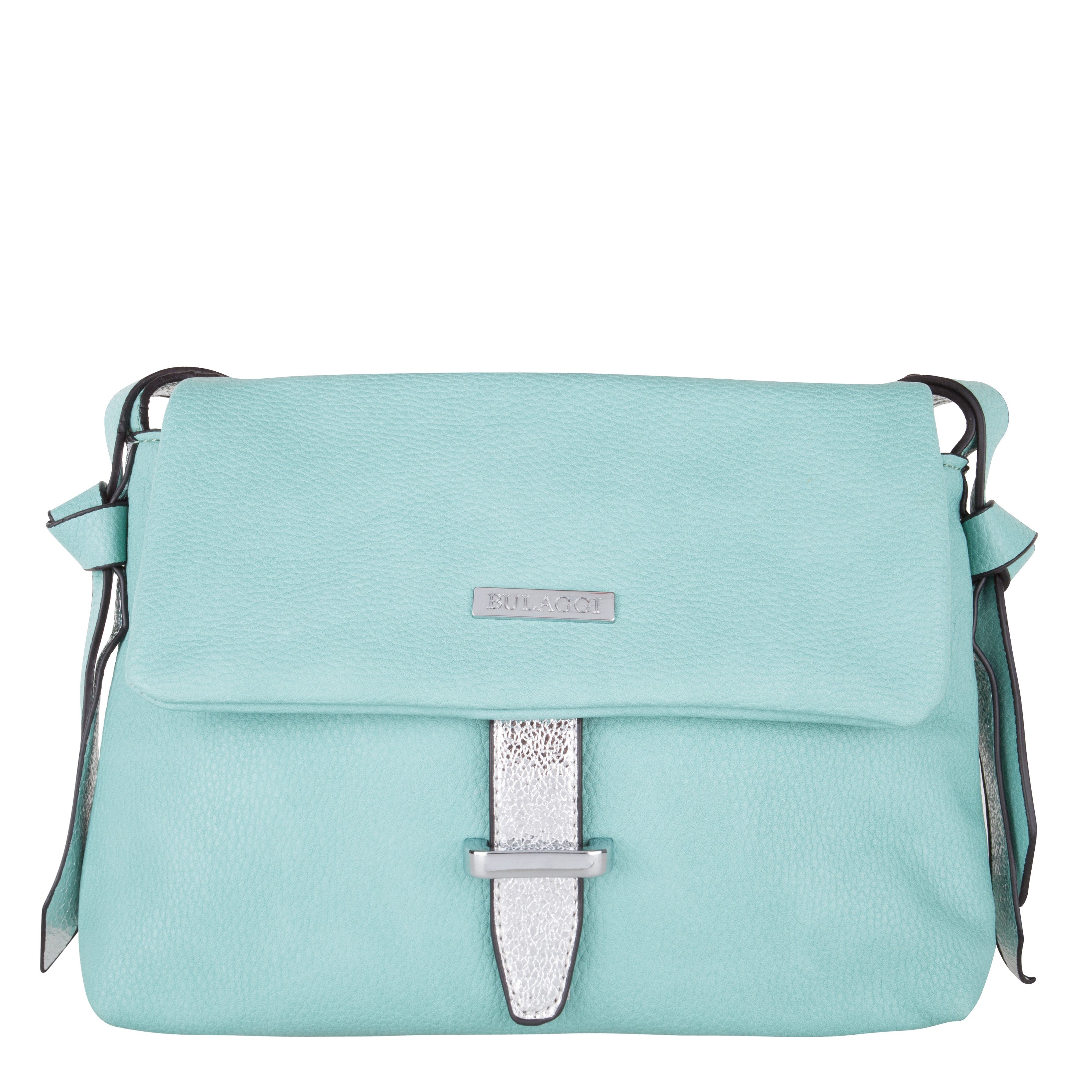 Handtasche 30283, Boudin Crossbody mit seitlichen Zierbändern aus Kunstleder