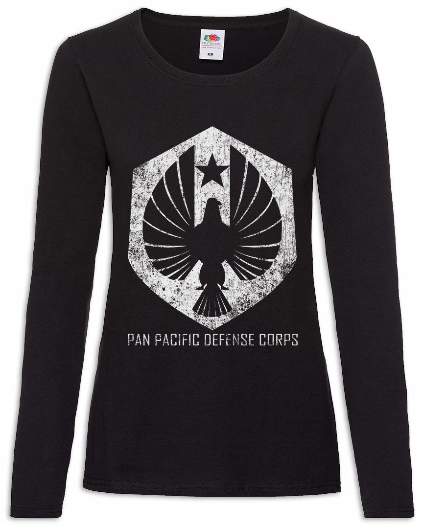 Langarmshirt Pacific Defense Damen Langarmshirt Del Kult Toro Kaiju Gipsy Danger