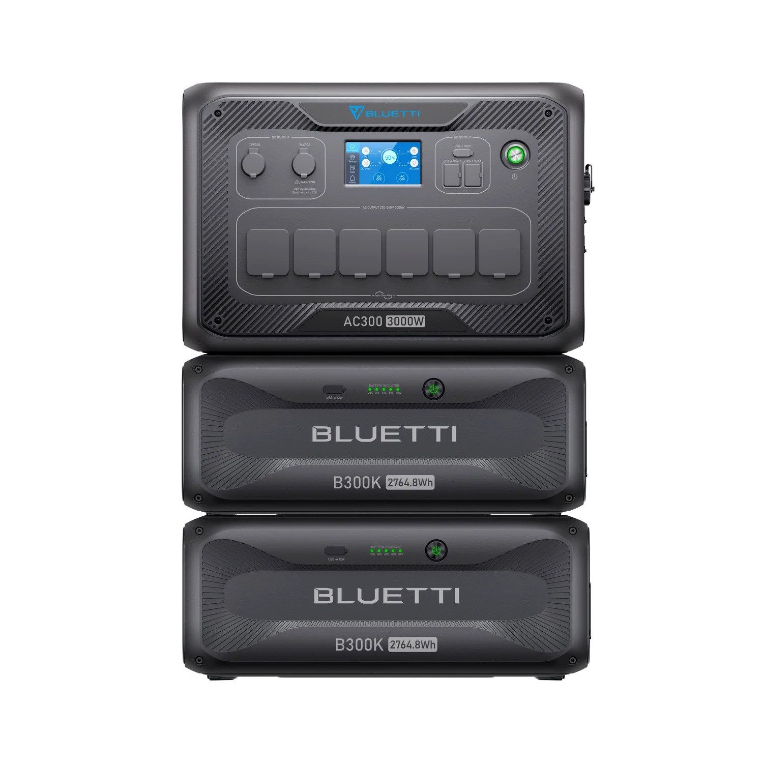 BLUETTI Bluetti AC300 mit B300K Erweiterungsbatterie 5.068Wh 2x B300K 0% MwSt Powerstation