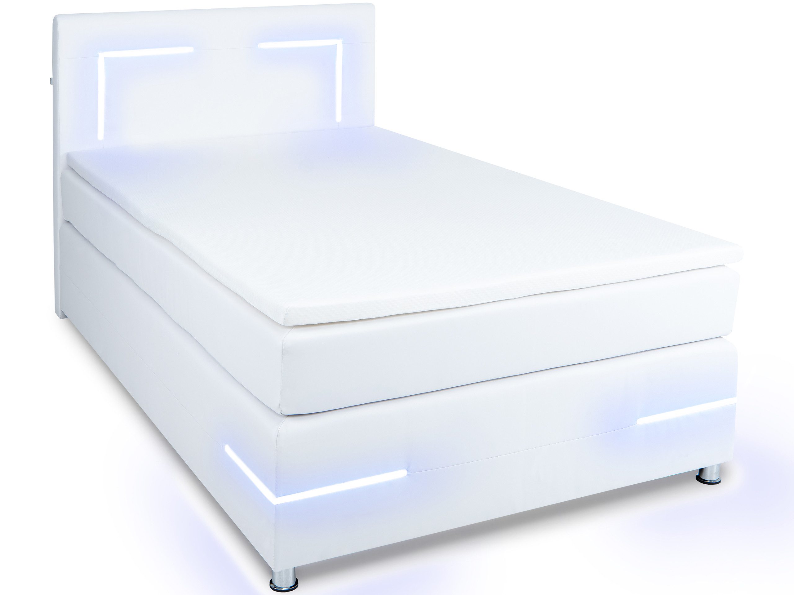 wonello Boxspringbett Lights 2.0, mit LED günstig online kaufen