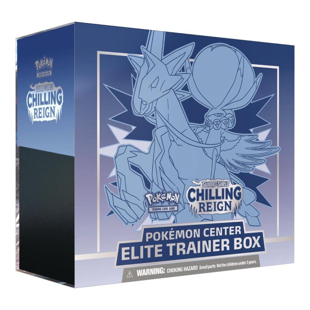 POKÉMON Sammelkarte Pokemon Chilling Reign Elite Trainer Box - Englisch