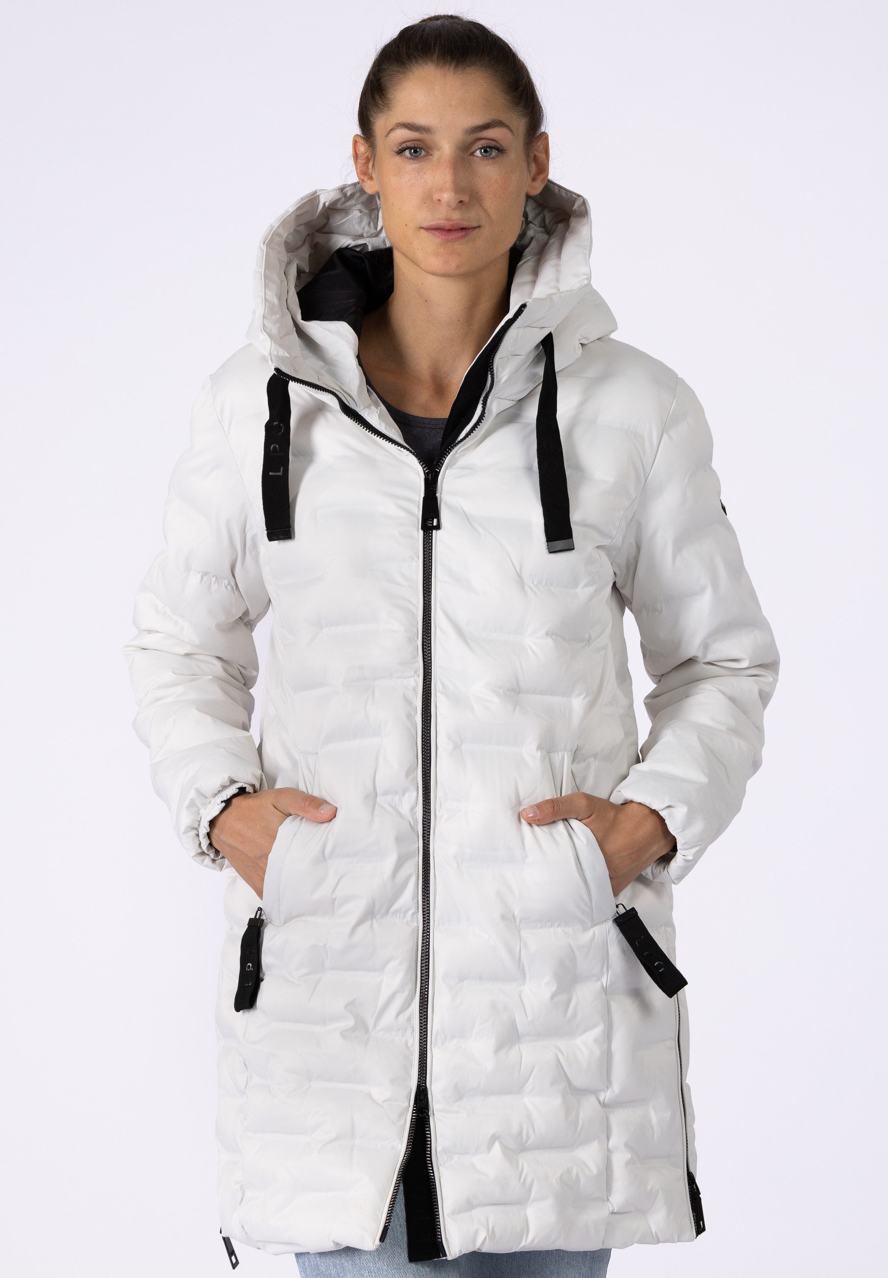 LPO Steppjacke "MARA II LONG", auch in Großen Größen erhältlich günstig online kaufen