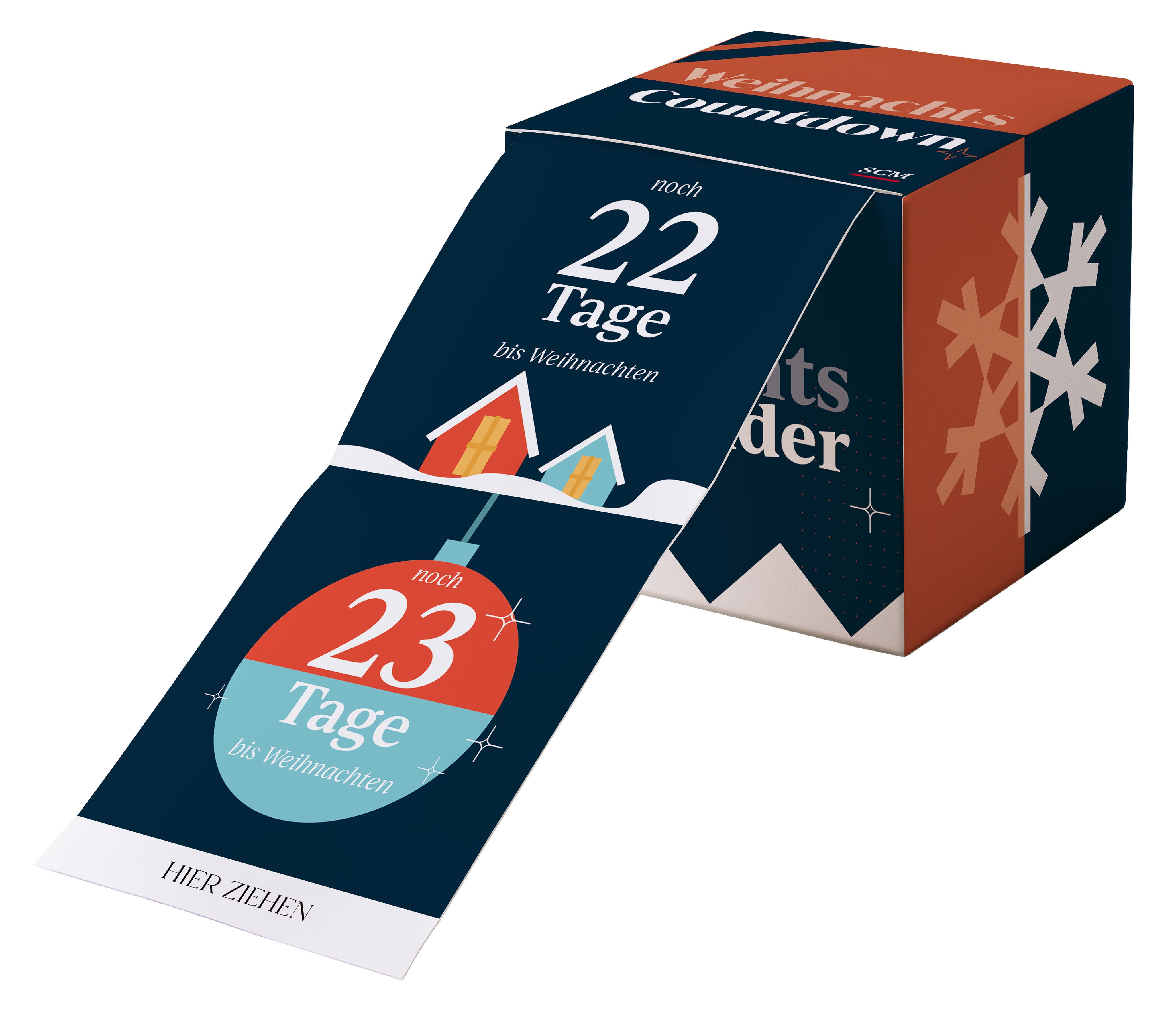 SCM Verlag Adventskalender Weihnachts-Countdown