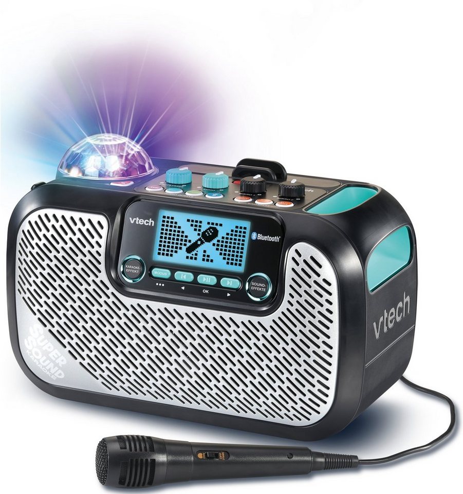 Vtech® Lernspielzeug Kiditronics, SuperSound Karaoke, mit Licht- und  Soundeffekten, Altersangabe: ab 14 Jahren