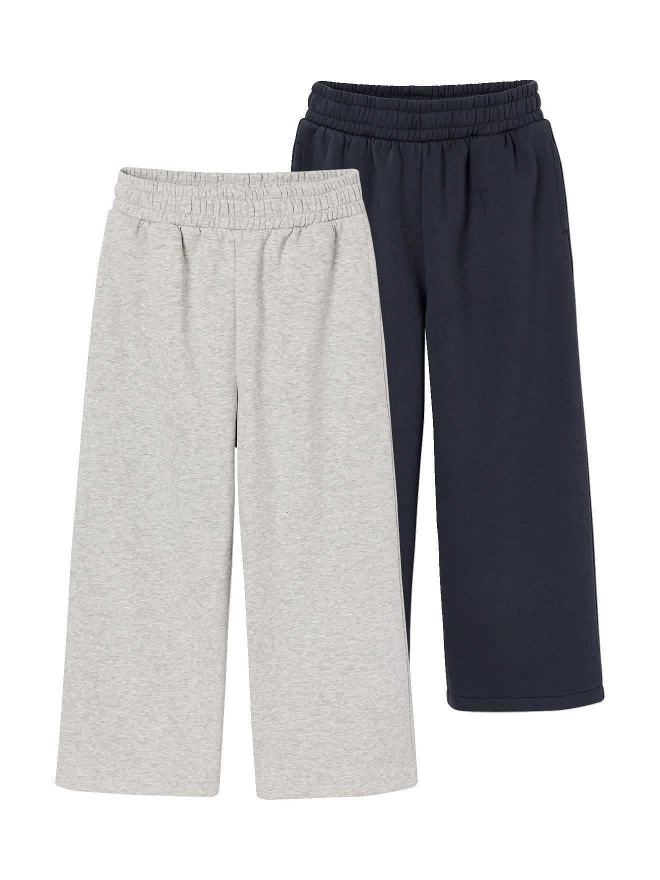 jonen Cargohose weite Sweathosen Jungen 2er-Pack, Bundweite verstellbar