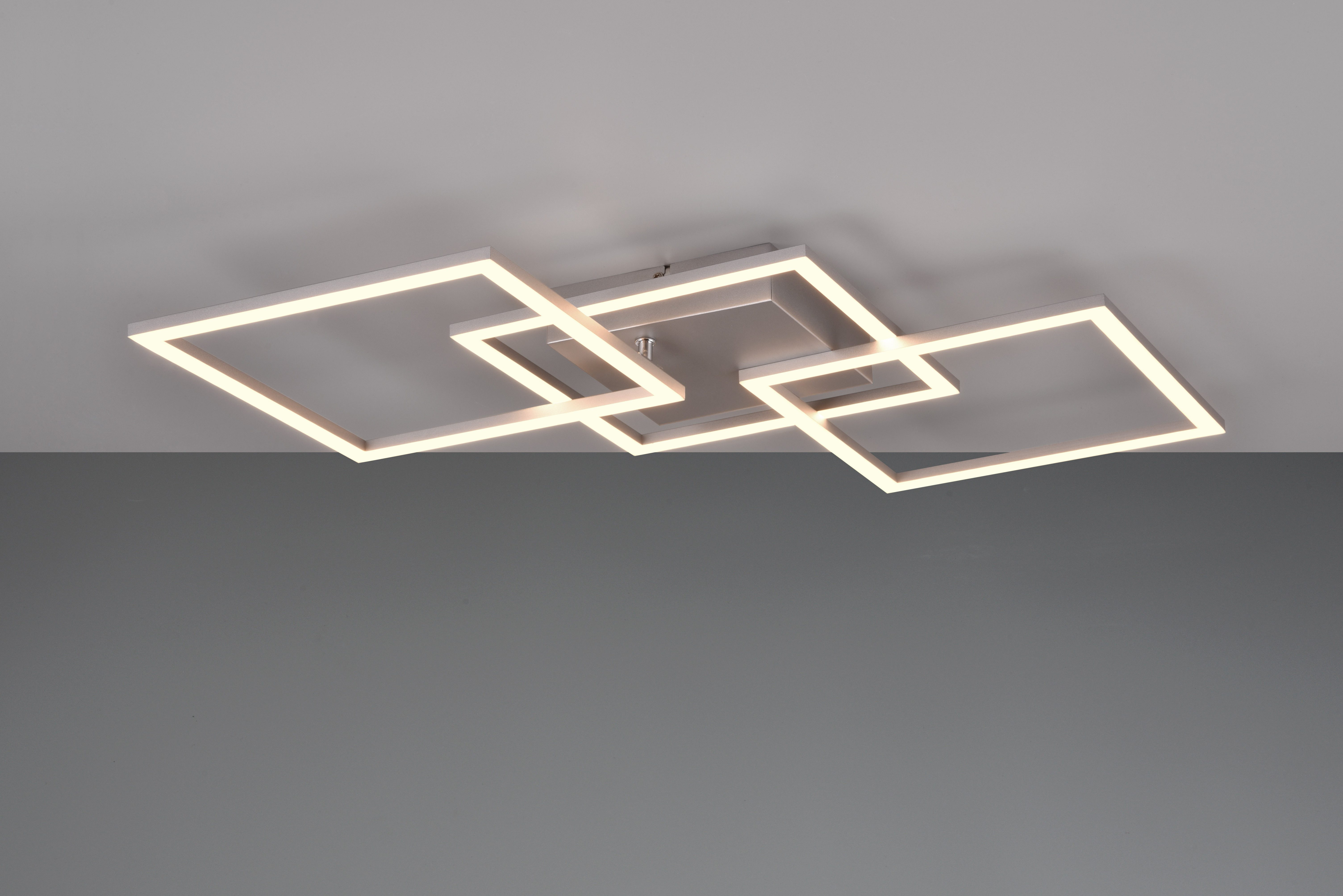 OTTO home LED Deckenleuchte Annelia, Deckenlampe, schwenkbare LED-Rechtecke, LED fest integriert, Warmweiß, Wand- und Deckenmontage möglich