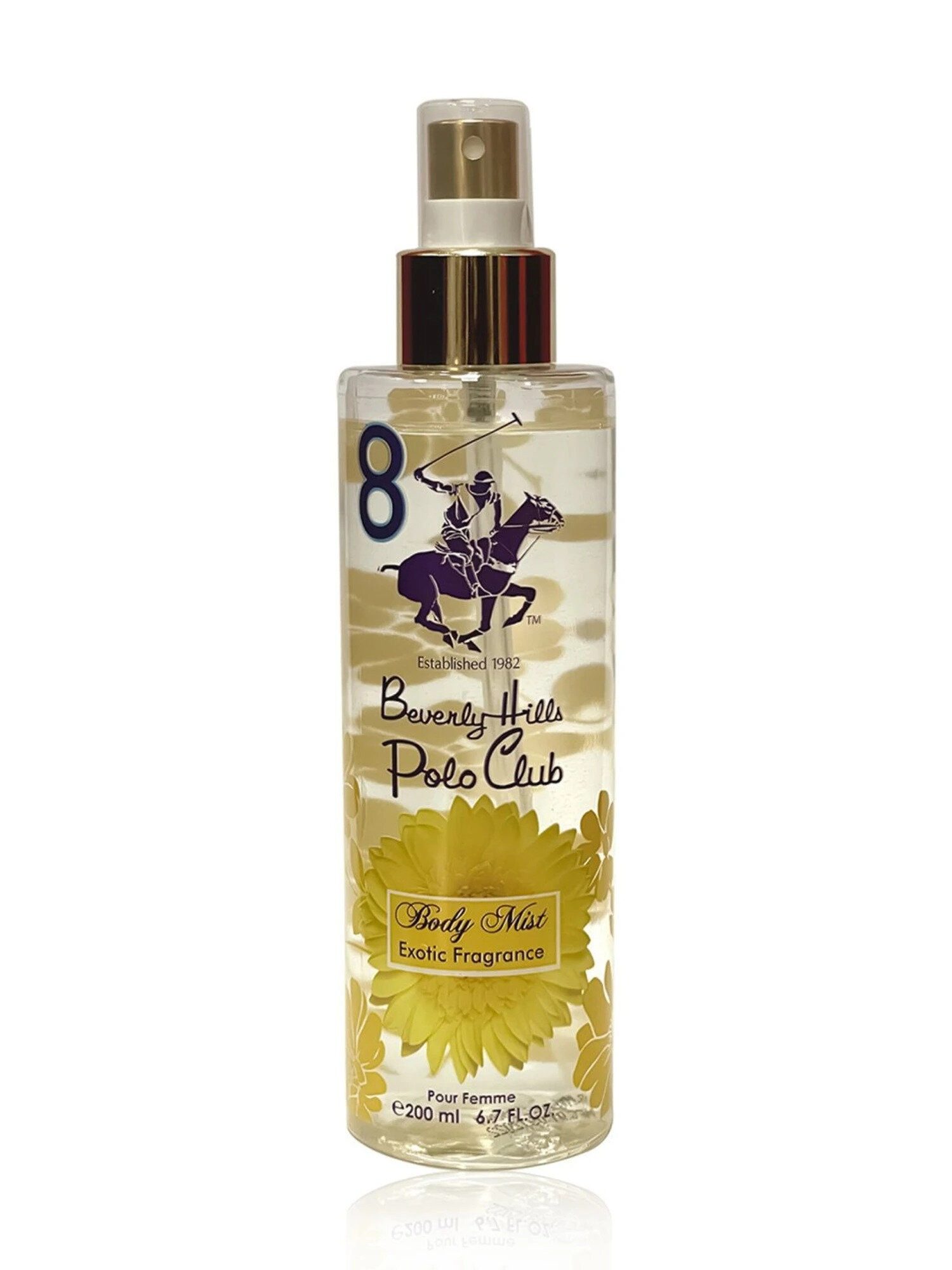 BEVERLY HILLS POLO CLUB Körperspray Beverly Hills Polo Club, Nr. 8 Exotischer Duft