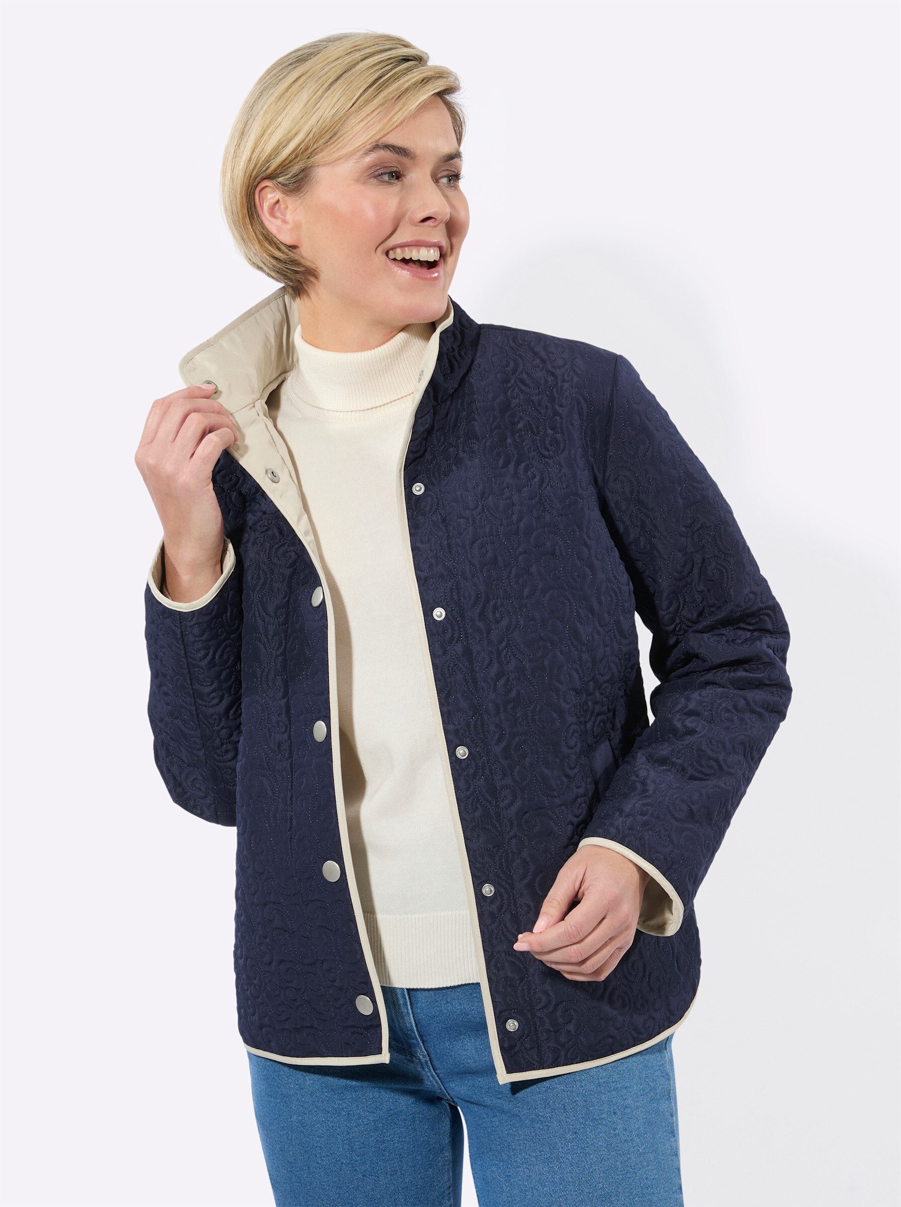 Allwetterjacke Steppjacke Langarm