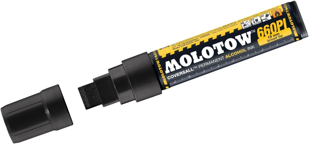 Thumbnail - MOLOTOW Permanentmarker Permanentmarker Masterpiece Coversall nachfüllbar 660 PI 15mm signalsc