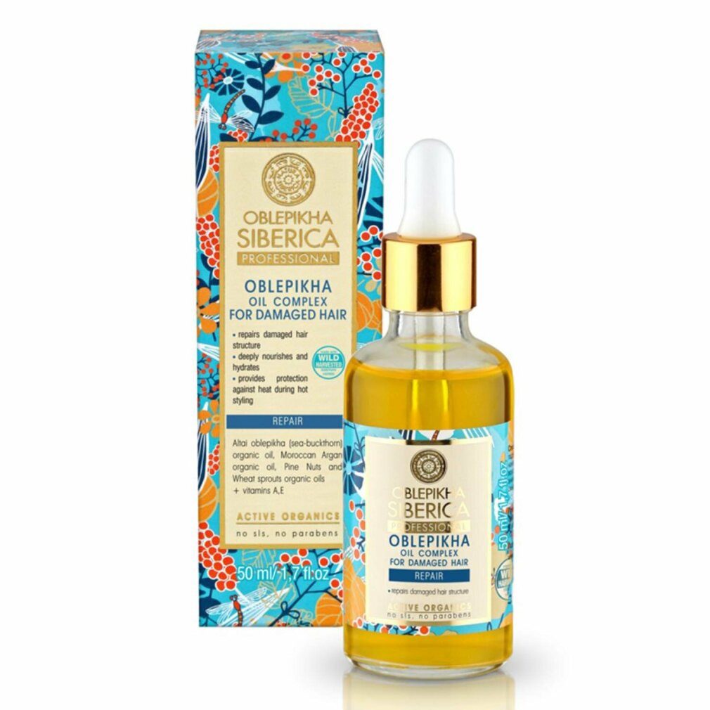 EUROBIOLAB Haarpflege-Set Natura Siberica Oblepikha Siberica Oil Complex For Damaged Hair 50ml