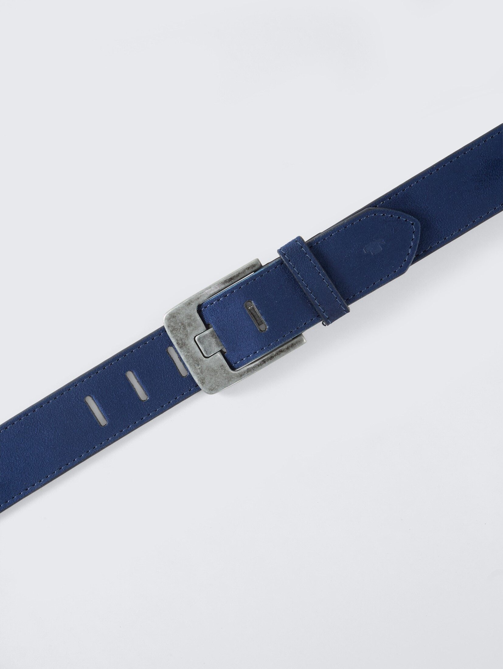 TOM TAILOR Ledergürtel Belts TTLUCY Velourledergürtel mit eckiger Dornschließe