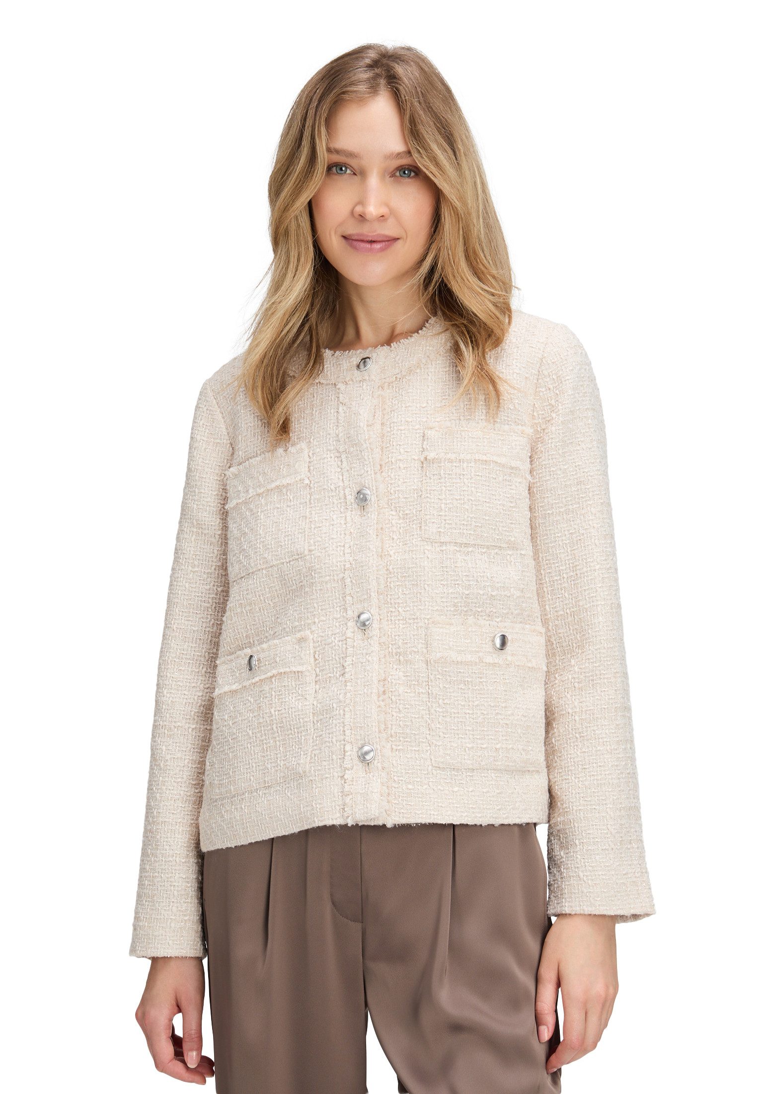 Betty Barclay Jackenblazer Damen mit Fransen