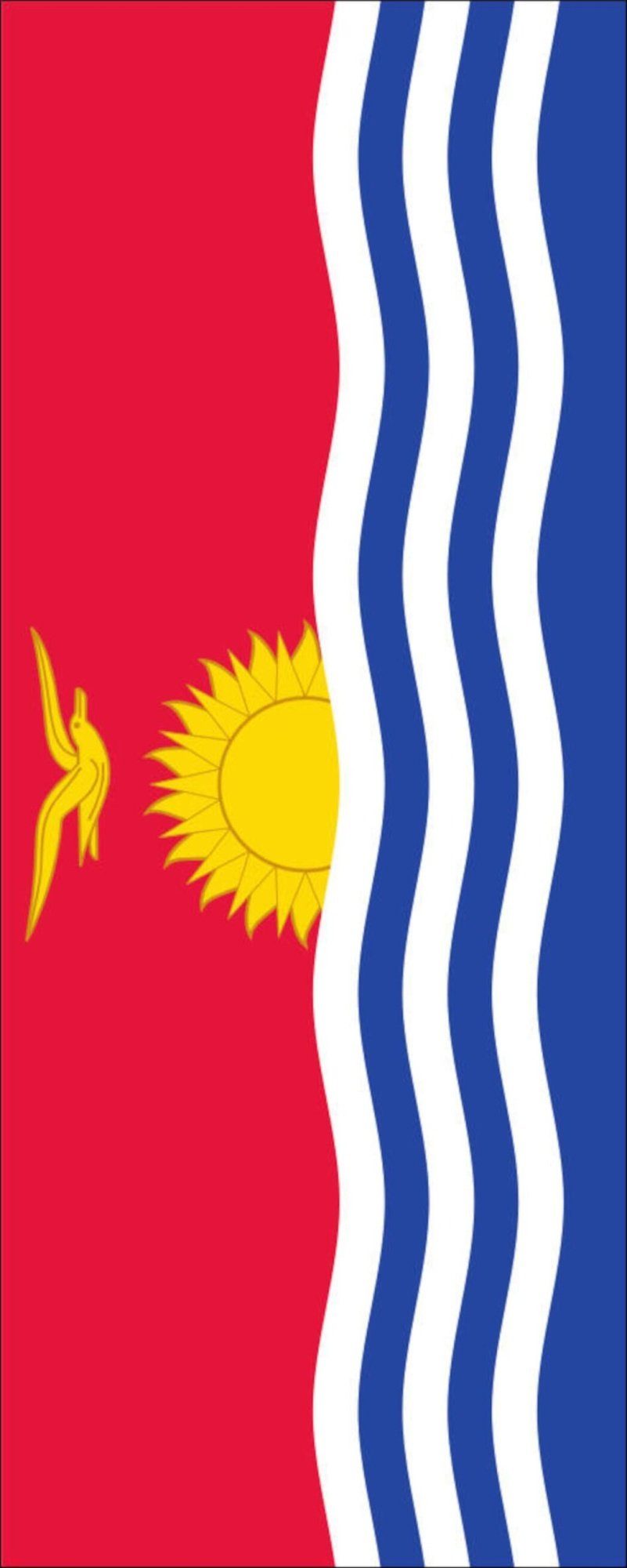 Hochformat g/m² Kiribati 110 flaggenmeer Flagge Flagge