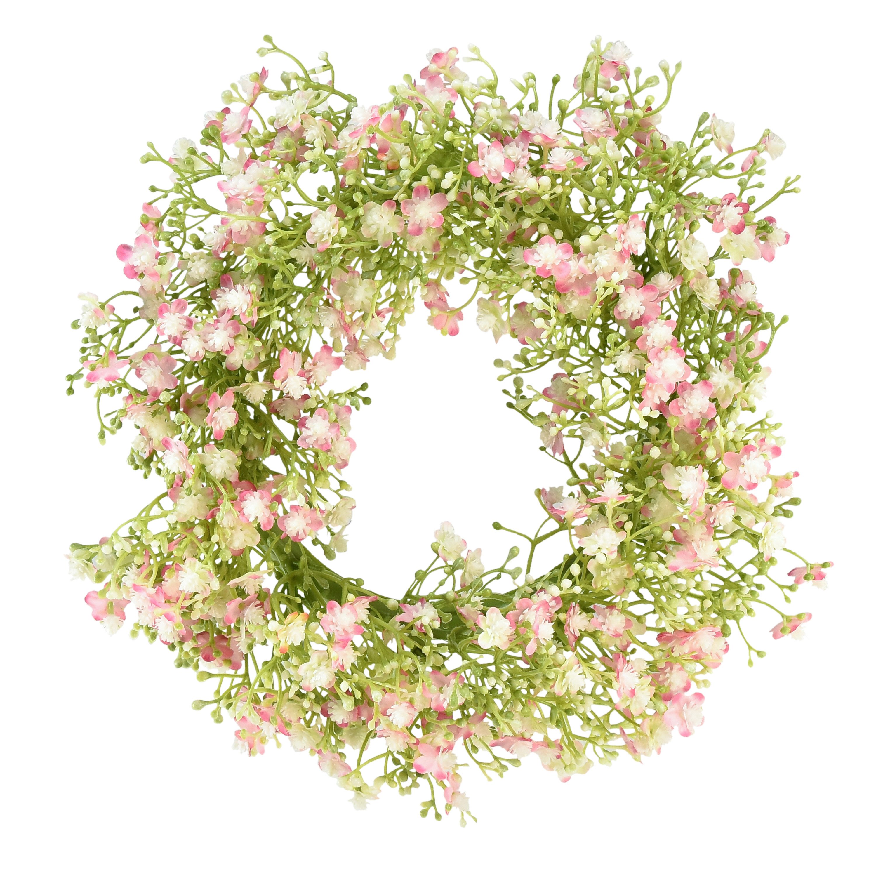 Florists Products Dekokranz Künstlicher Blumenkranz Türkranz Wanddeko Seidenblumen Ø30cm