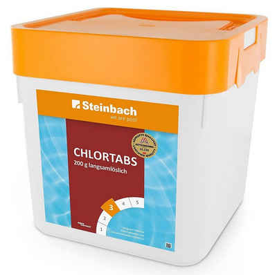 Steinbach Pool Poolpflege STEINBACH Chlortabs 200 g langsamlöslich, 5 Kg