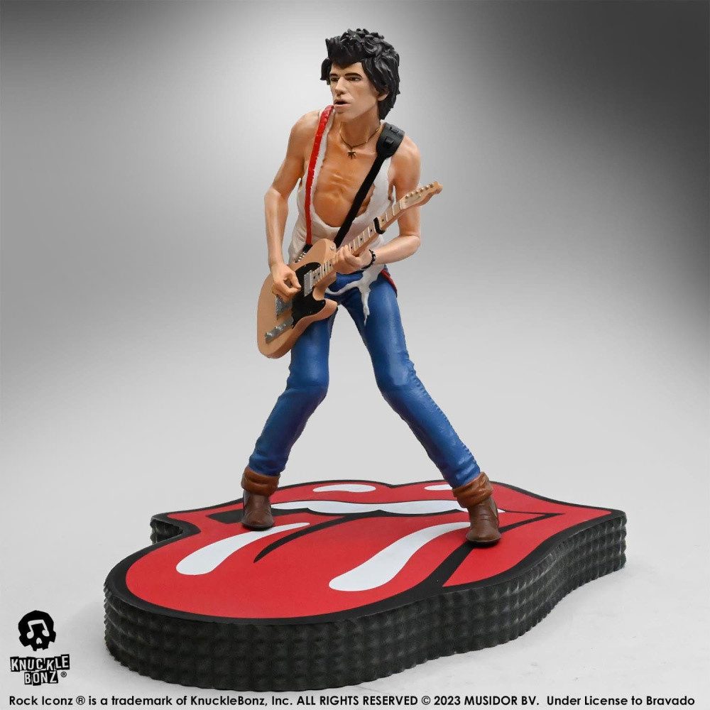 Knucklebonz Merchandise-Figur The Rolling Stones Rock Iconz Statue Keith Richards (Tattoo You Tour 1