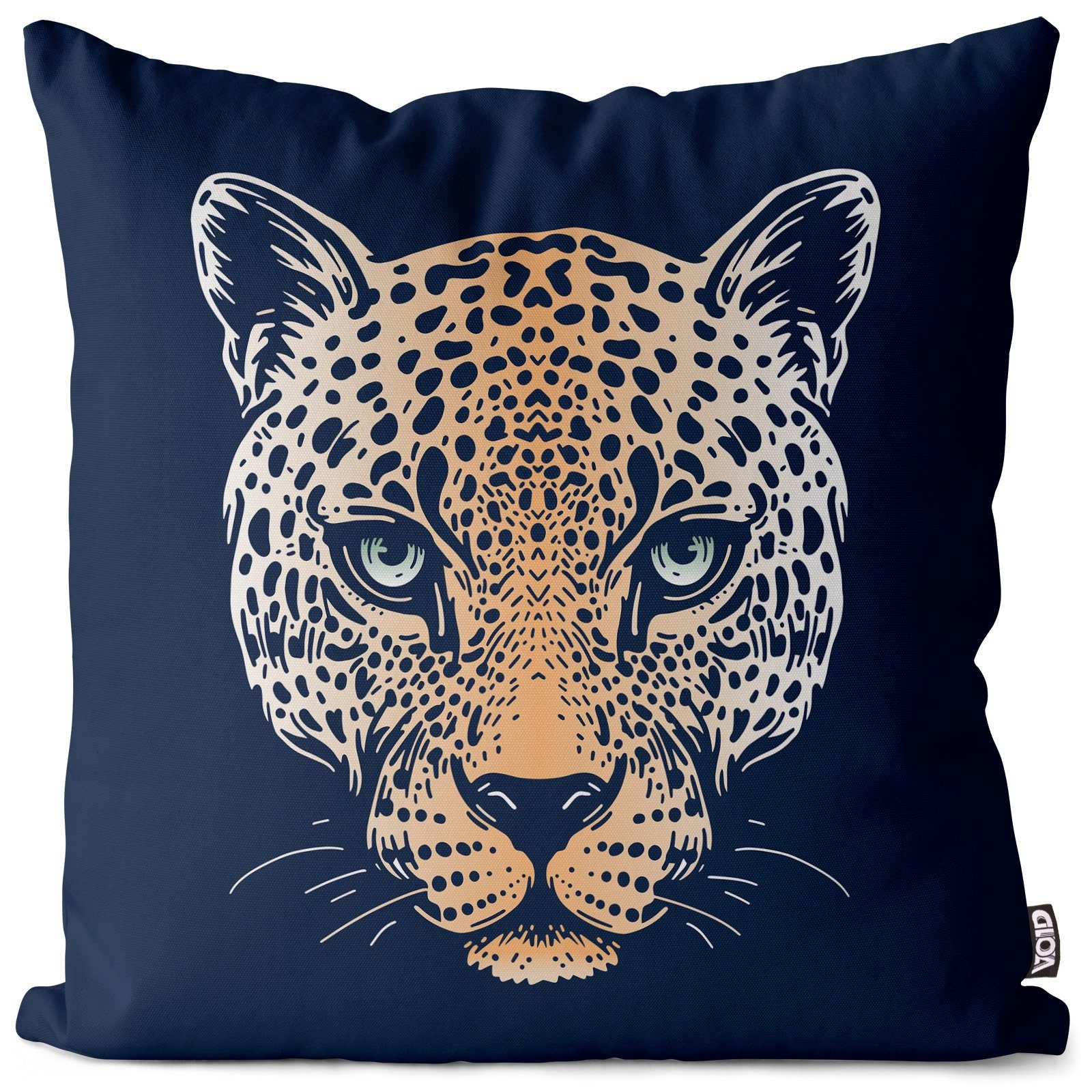 VOID Kissenbezug, (1 Stück), Leopard Wildkatze Raubtier Jag-uar tier Katze günstig online kaufen