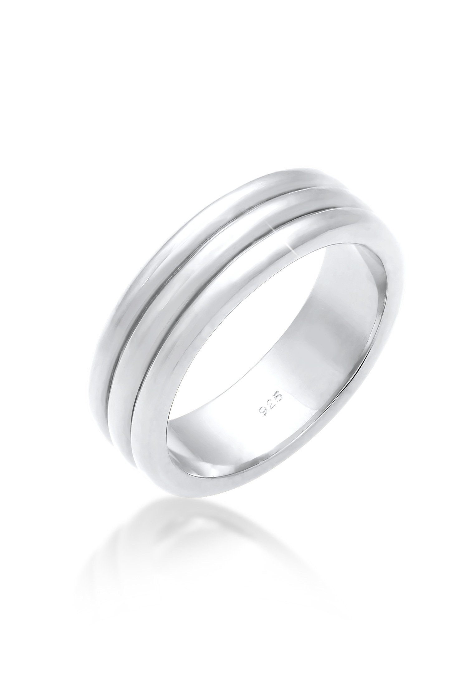 Elli Premium Partnerring Paarring Drei Ringe Trauring Hochzeit 925 Silber