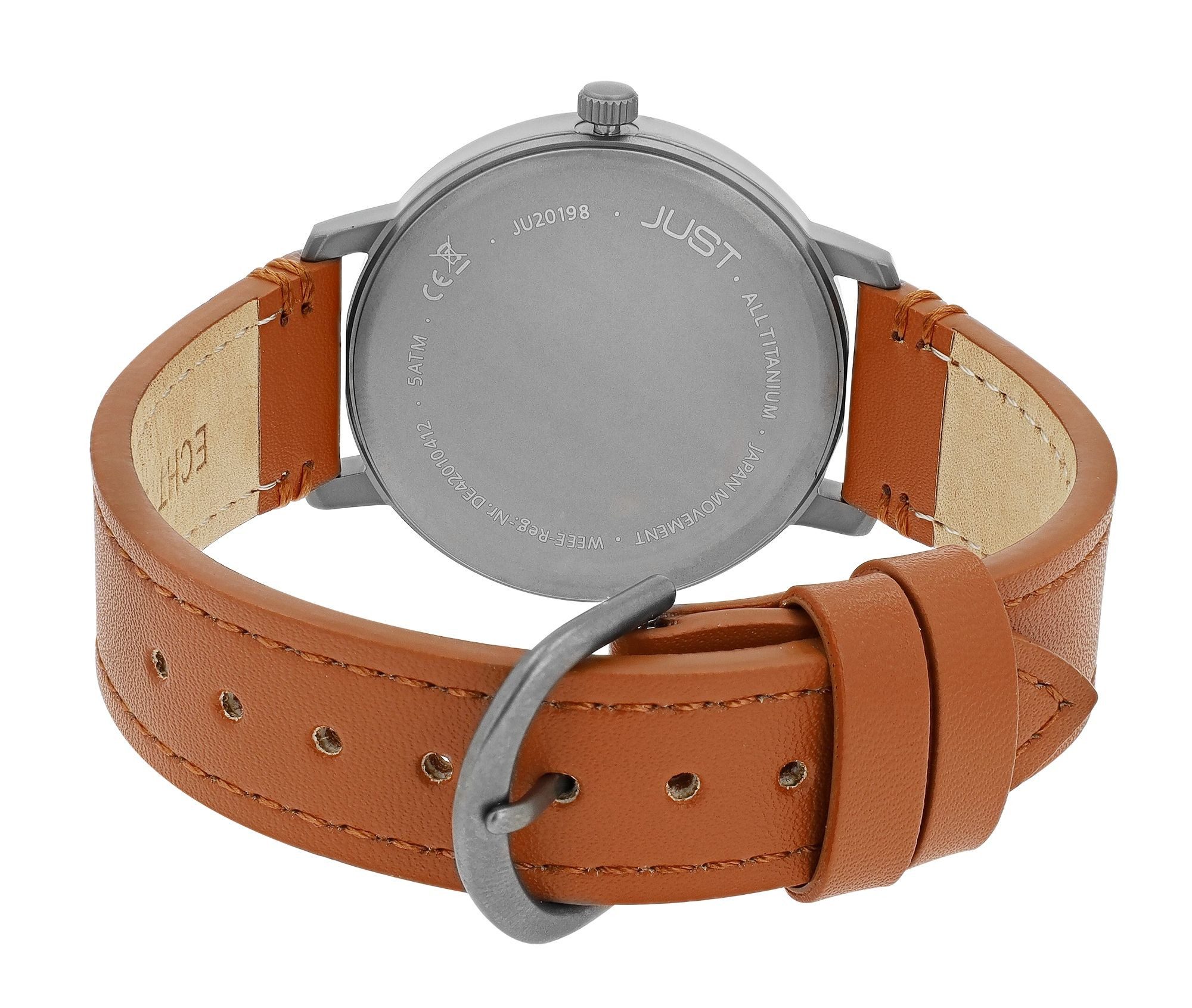 JUST WATCH Quarzuhr Miko mit Echtlederarmband, allergikerfreundlich günstig online kaufen